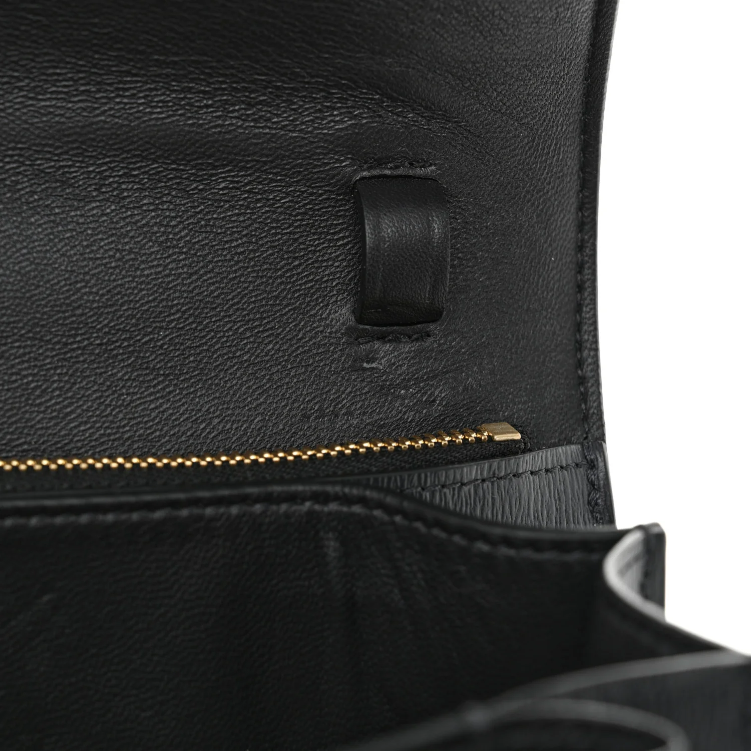Liege Calfskin Medium Classic Box Flap Bag Anthracite - Top Club