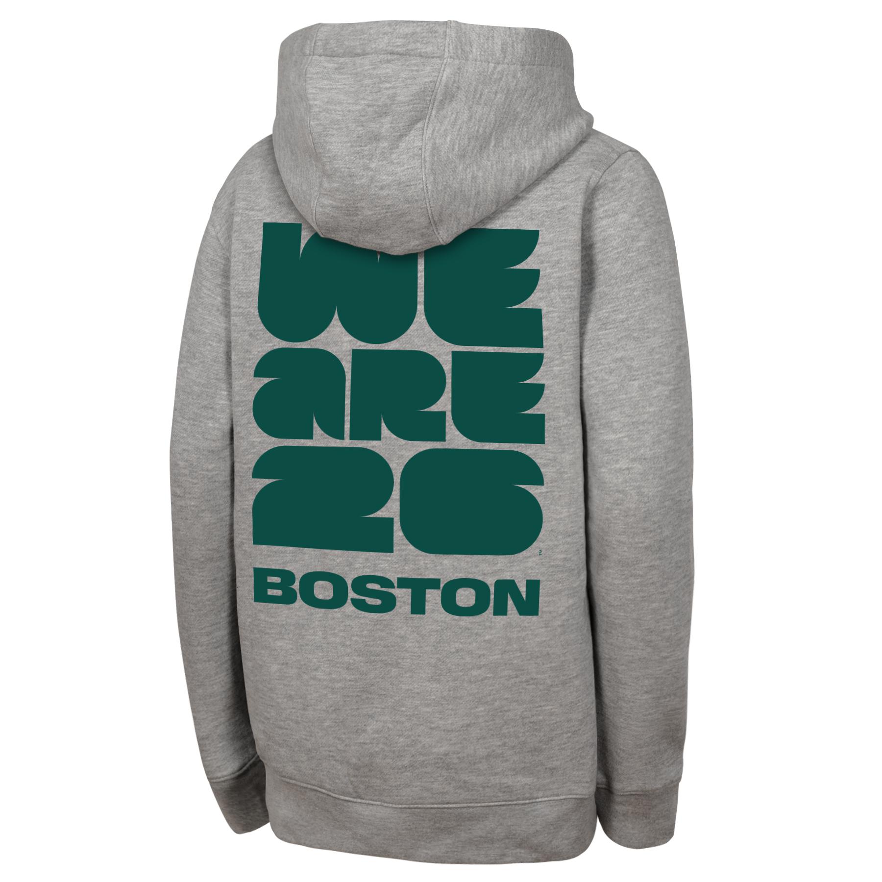 2026 World Cup Boston Grey Hoodie - Unisex