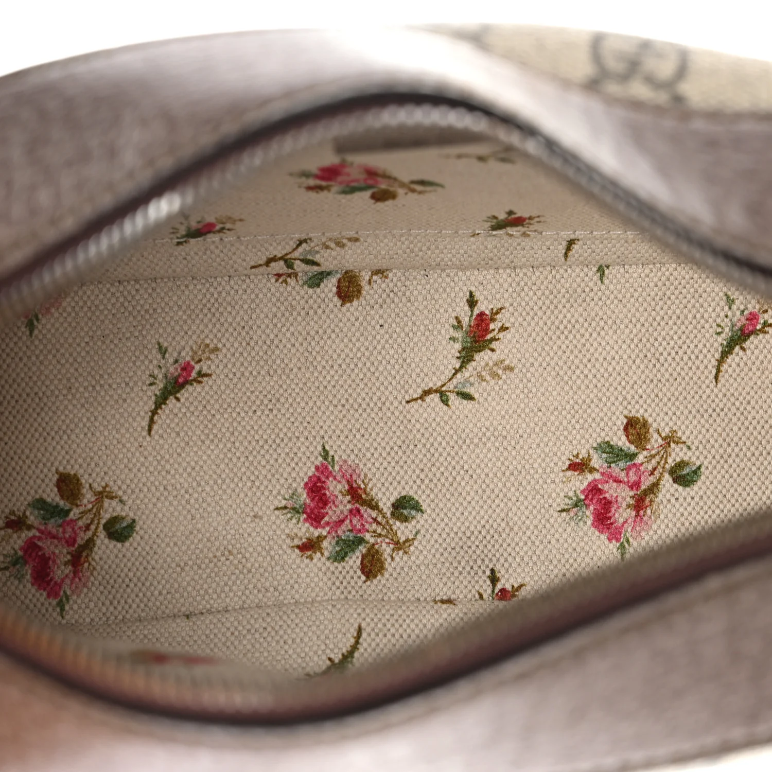 GG Supreme Monogram Web Neo Vintage Shoulder Bag Beige New Acero Crop - Top Club