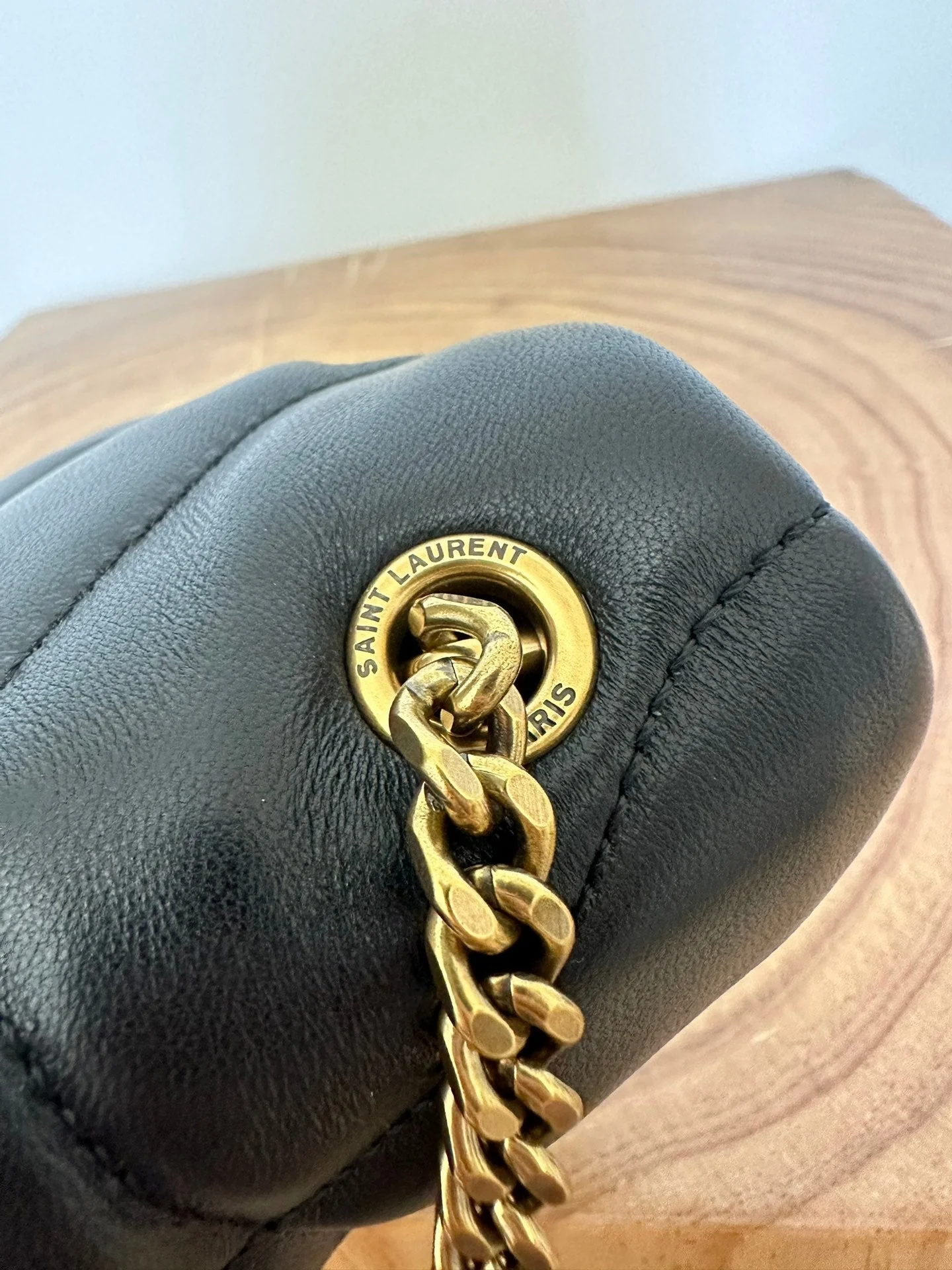YSL | Loulou Puffer Toy Bag In Quilted Lambskin Gold Hardware Size 23x15.5x8.5 - Top Club