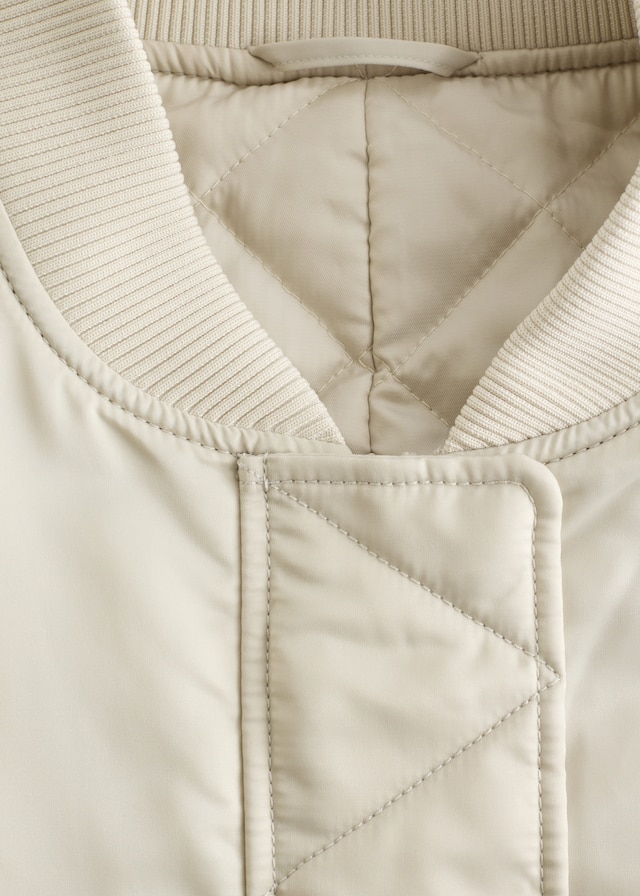 & Other Stories PADDED BOMBER JACKET
