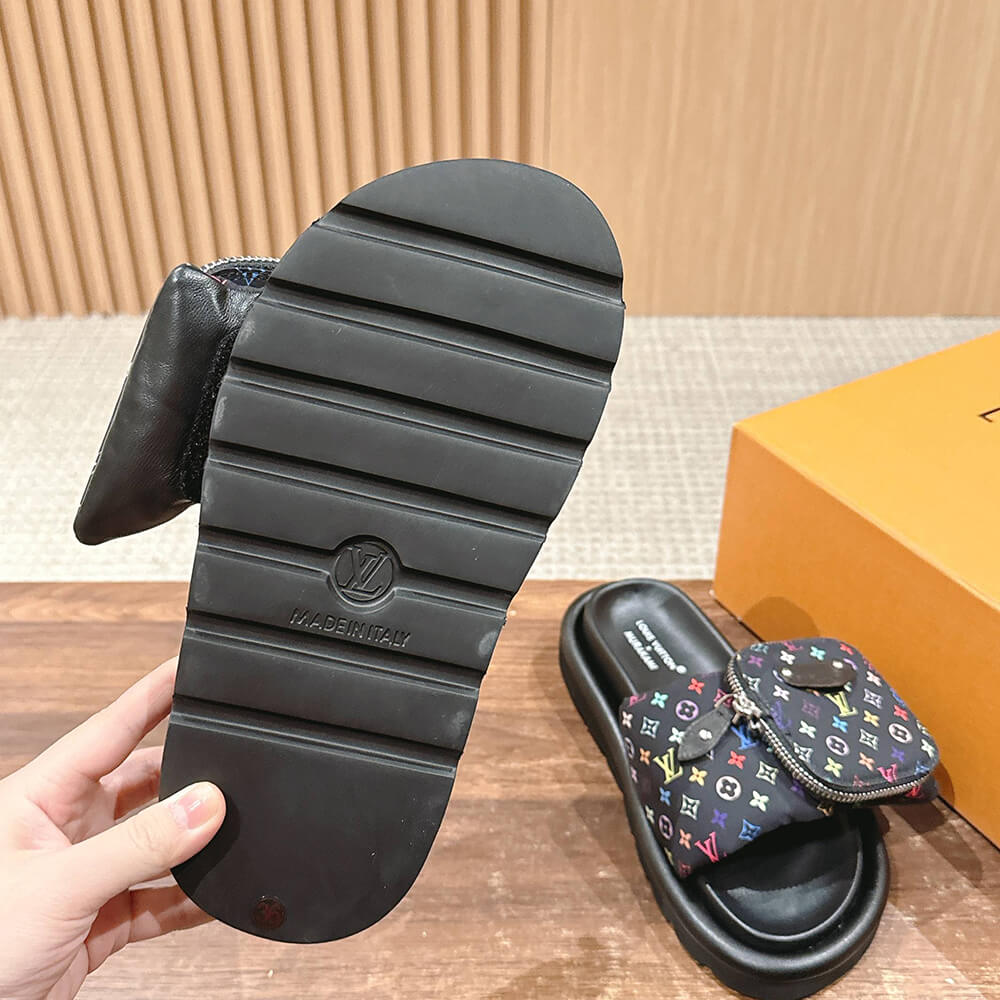 LV x TM Pool Pillow Flat Comfort Mule - Top Club