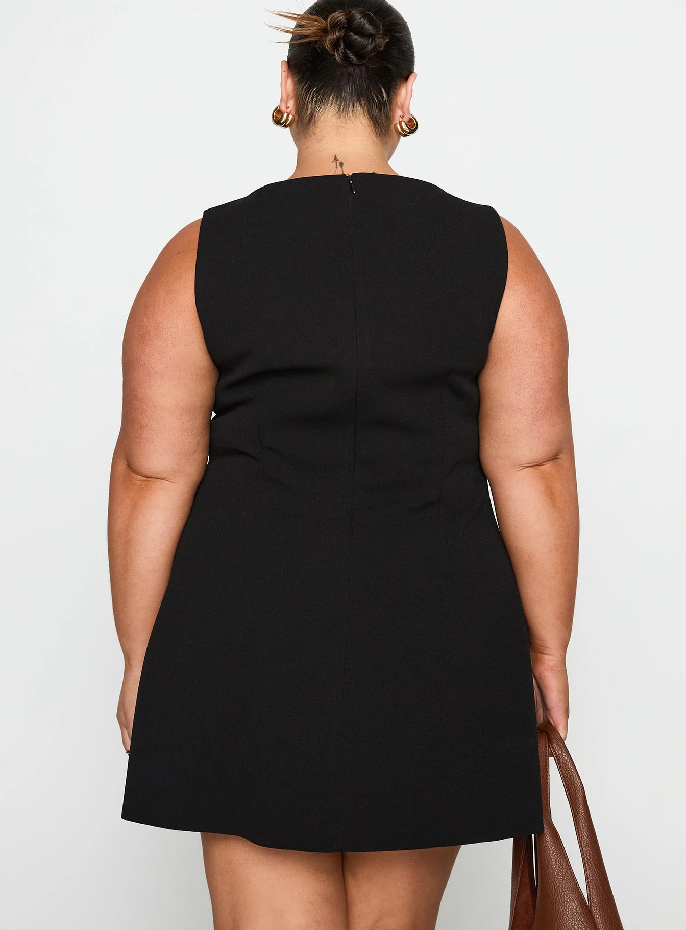 Anse Mini Dress Black Curve