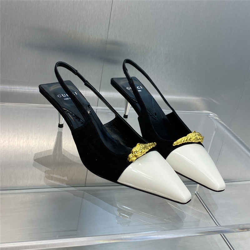 gucci mid heel candy color hardware buckle women s shoes - Sneaker Replica Workshop