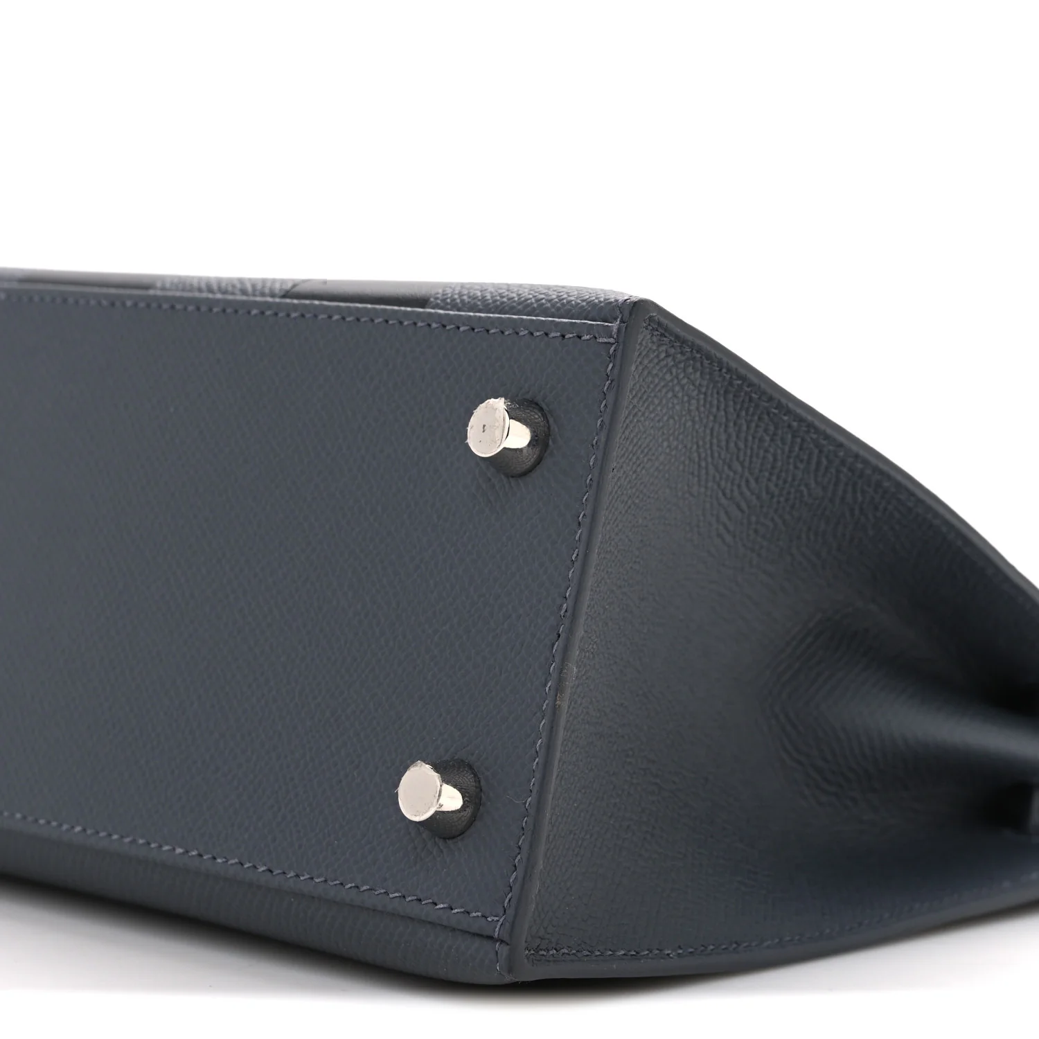 Epsom Tadelakt Chevre Mysore Casaque Etoilee Kelly Sellier 25 Ardoise Black Vert Peppermint - Top Club