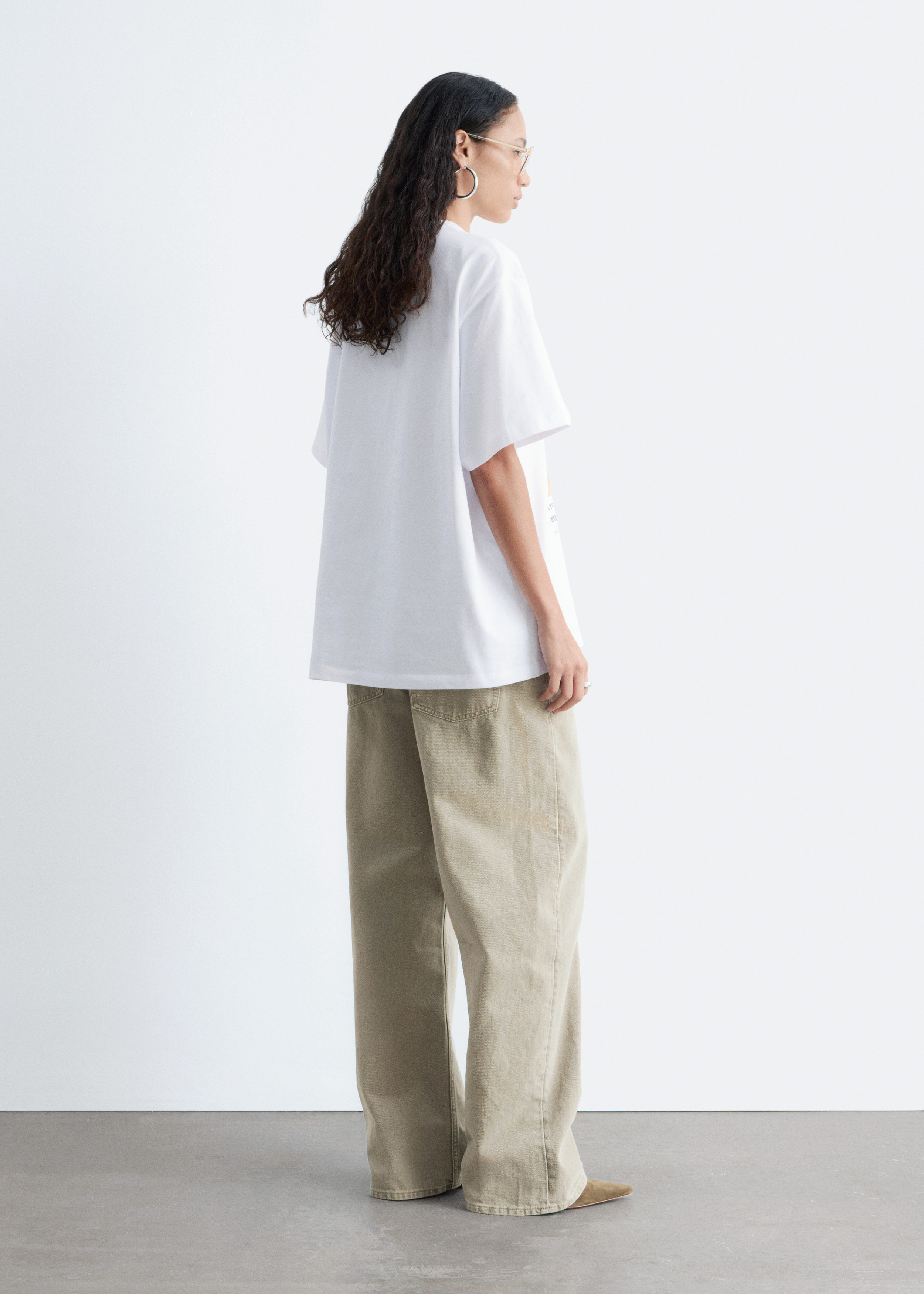 & Other Stories OVERSIZED PRINT T-SHIRT