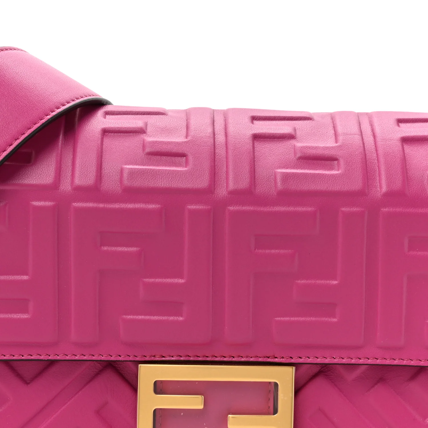 Nappa FF 1974 Embossed Baguette Ciclamino Pilar - Top Club