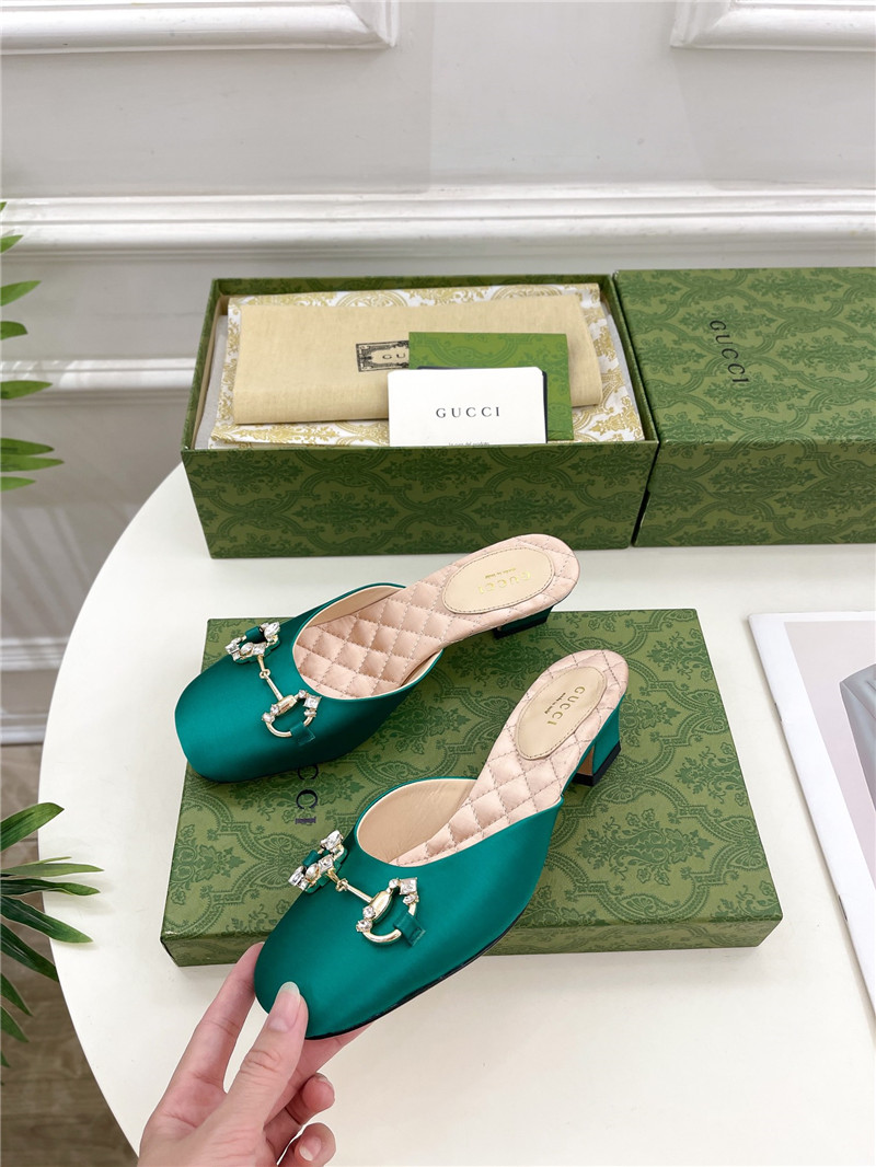 gucci new crystal horsebit mules - Sneaker Replica Workshop