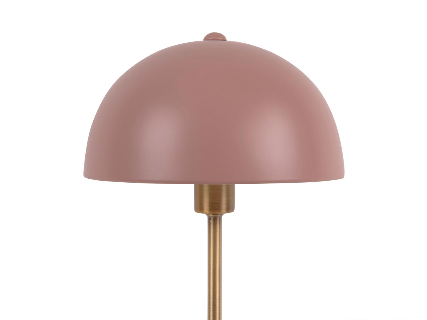 Table lamp Bonnet metal faded pink