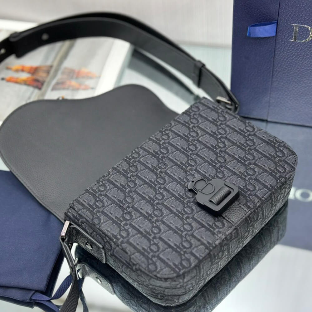 Dior Small Saddle Messenger Bag with Flap(HIGH-END GRADE) - Top Club