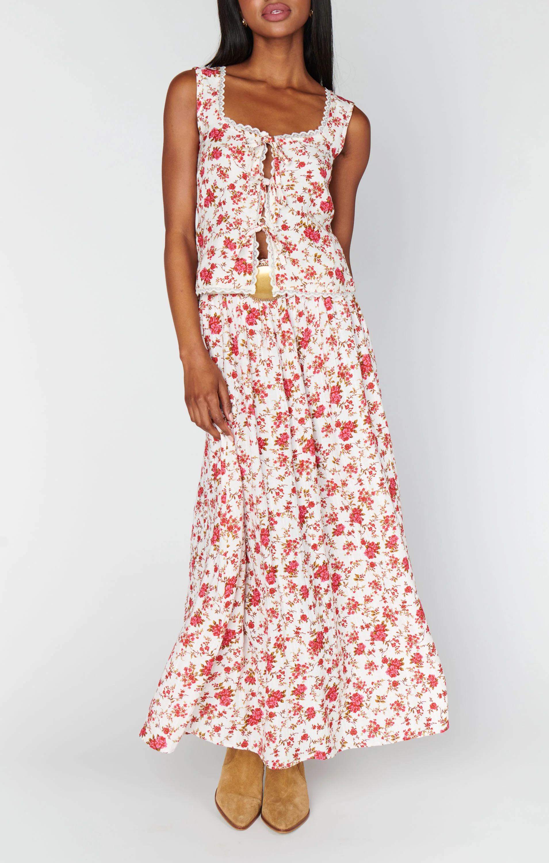 Mimi Top ~ Southern Roses