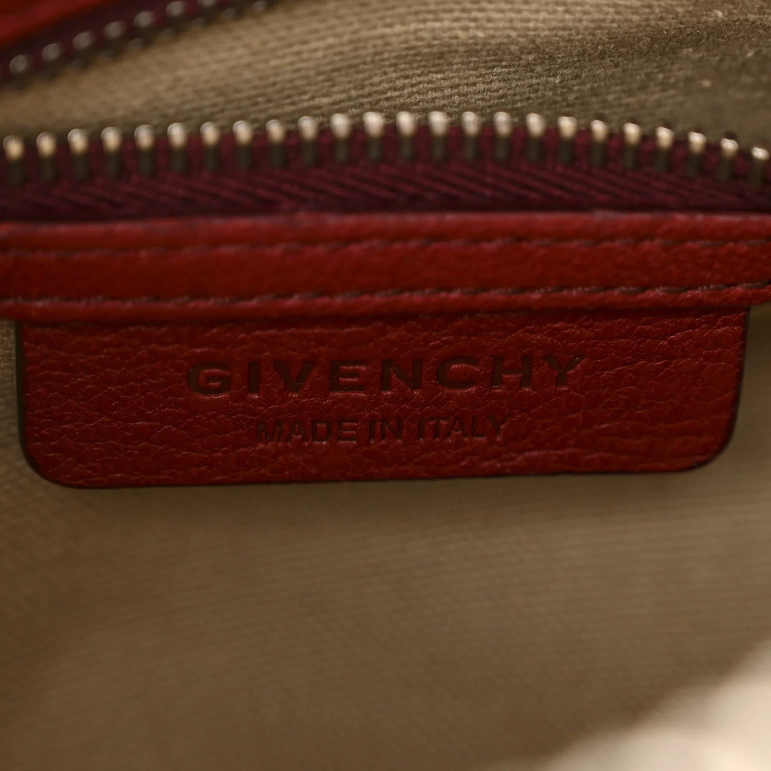 Sugar Goatskin Mini Antigona Red - Top Club