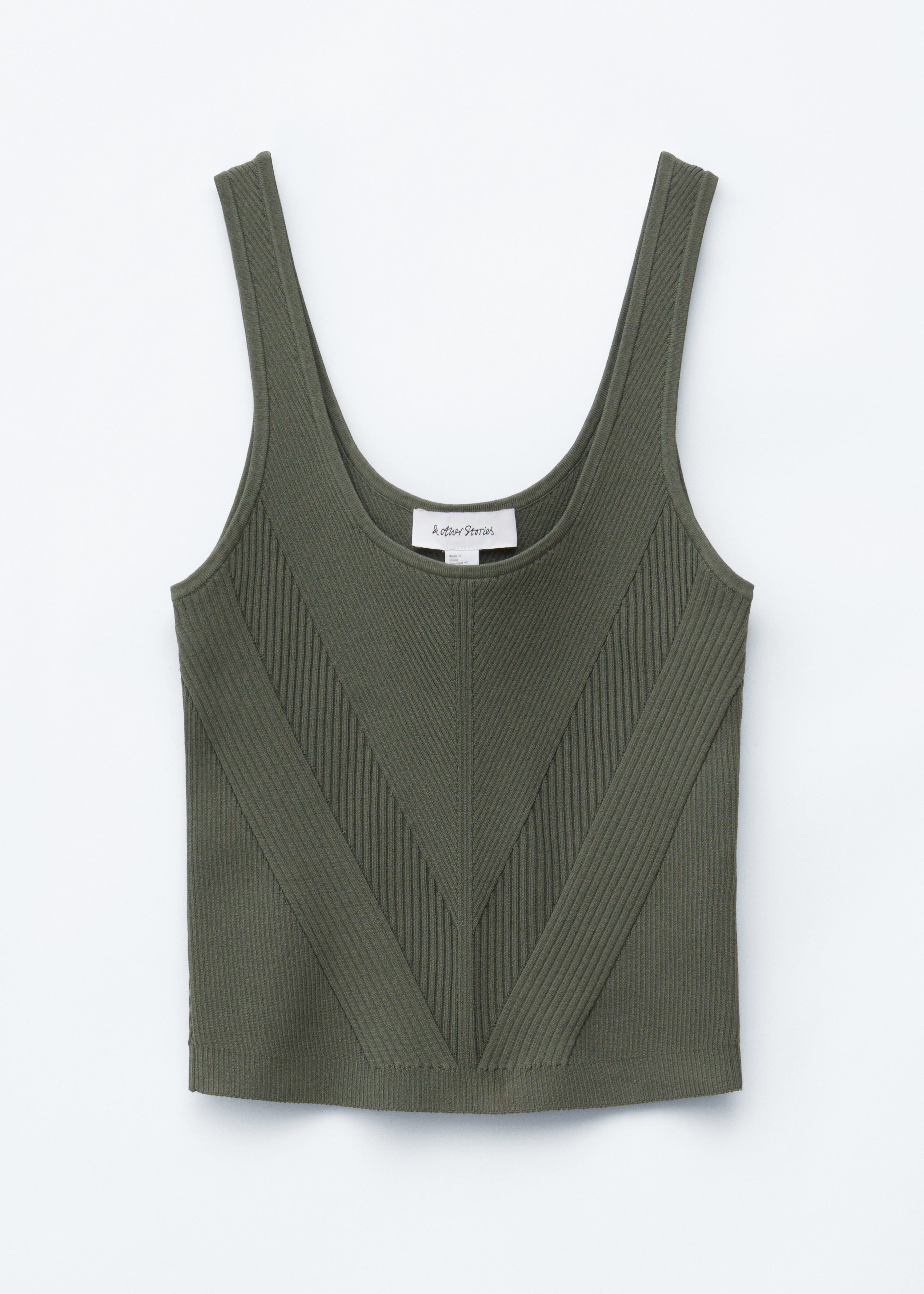 & Other Stories KNITTED TANK TOP