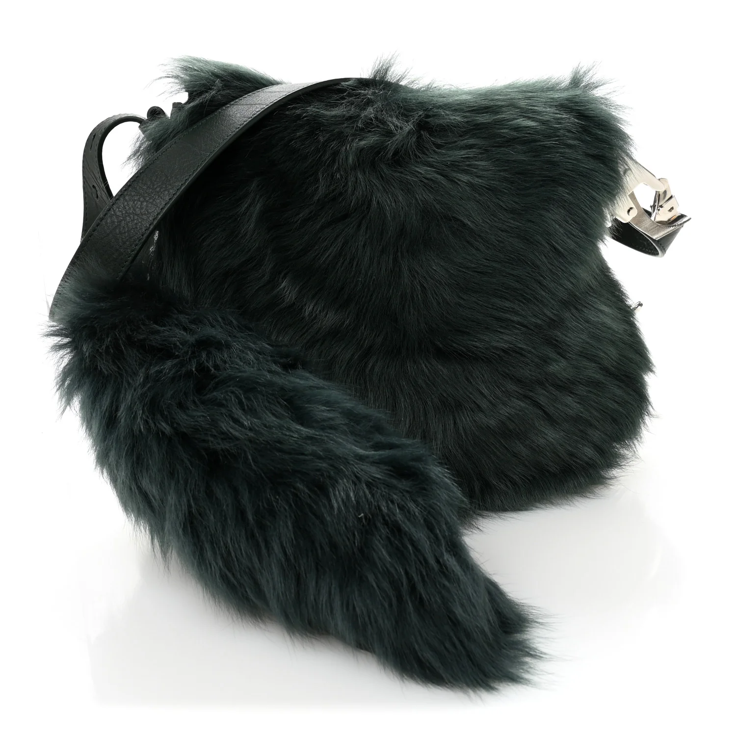 Shearling Small Knight Crossbody Bag Vine - Top Club