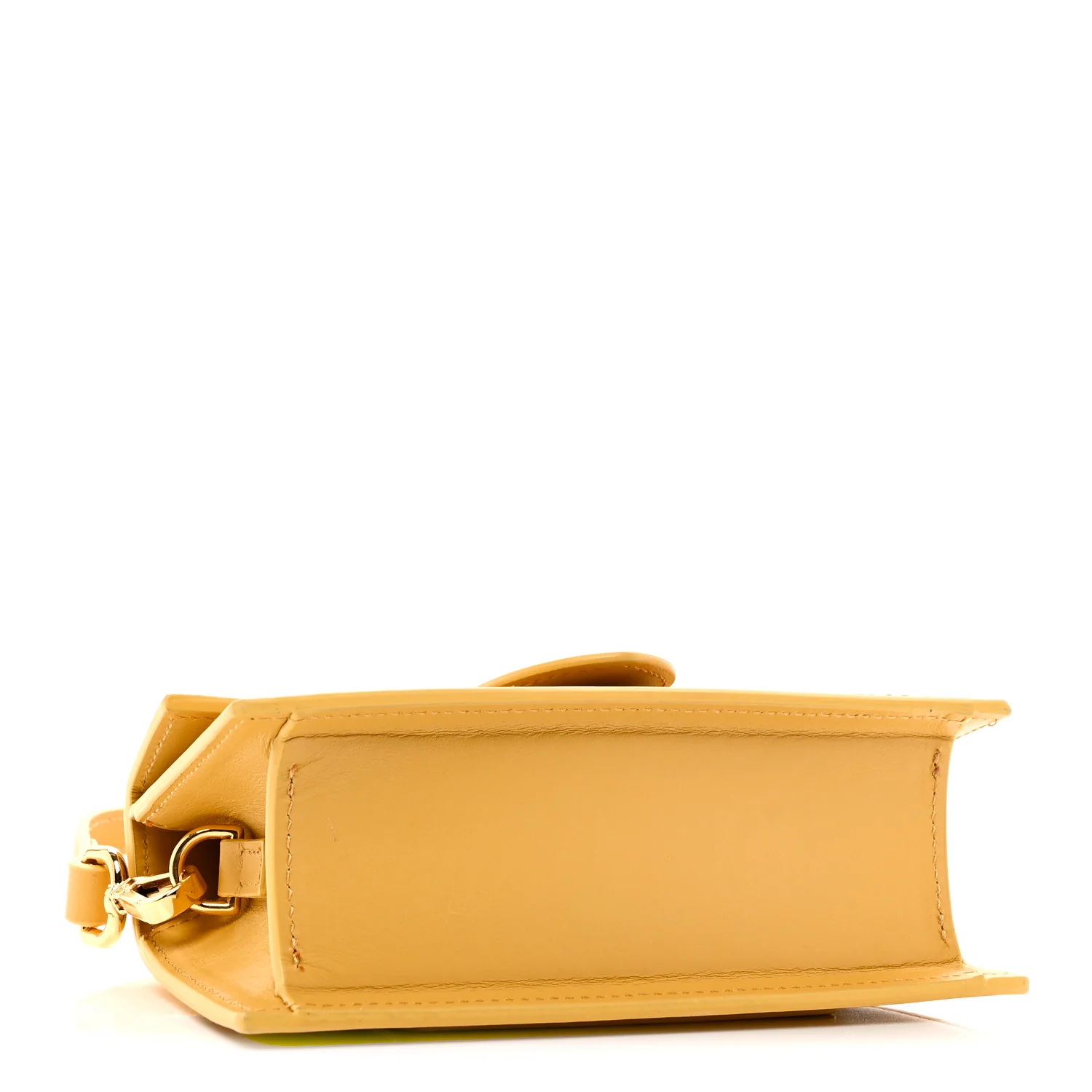 Smooth Calfskin Le Bambino Dark Yellow - Top Club