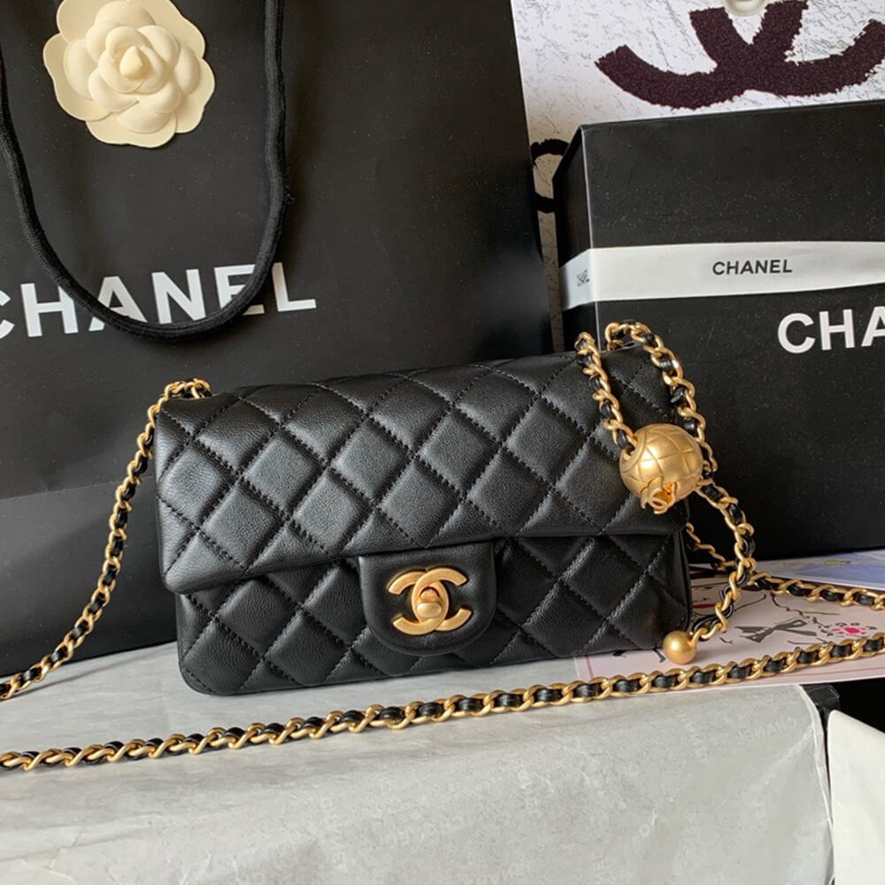 Chanel Pearl Crush Mini Rectangular Flap - Top Club