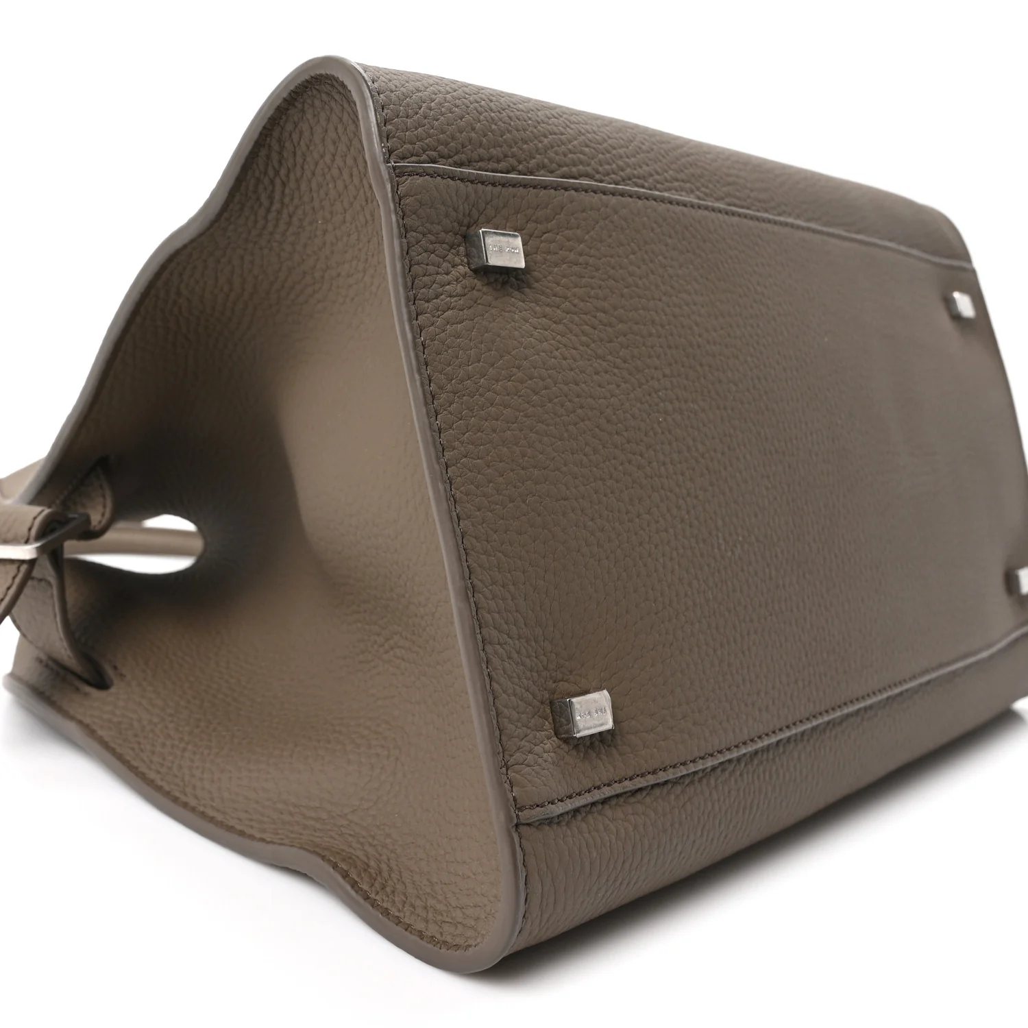 Matte Grained Calfskin Soft Margaux 12 Dark Taupe - Top Club