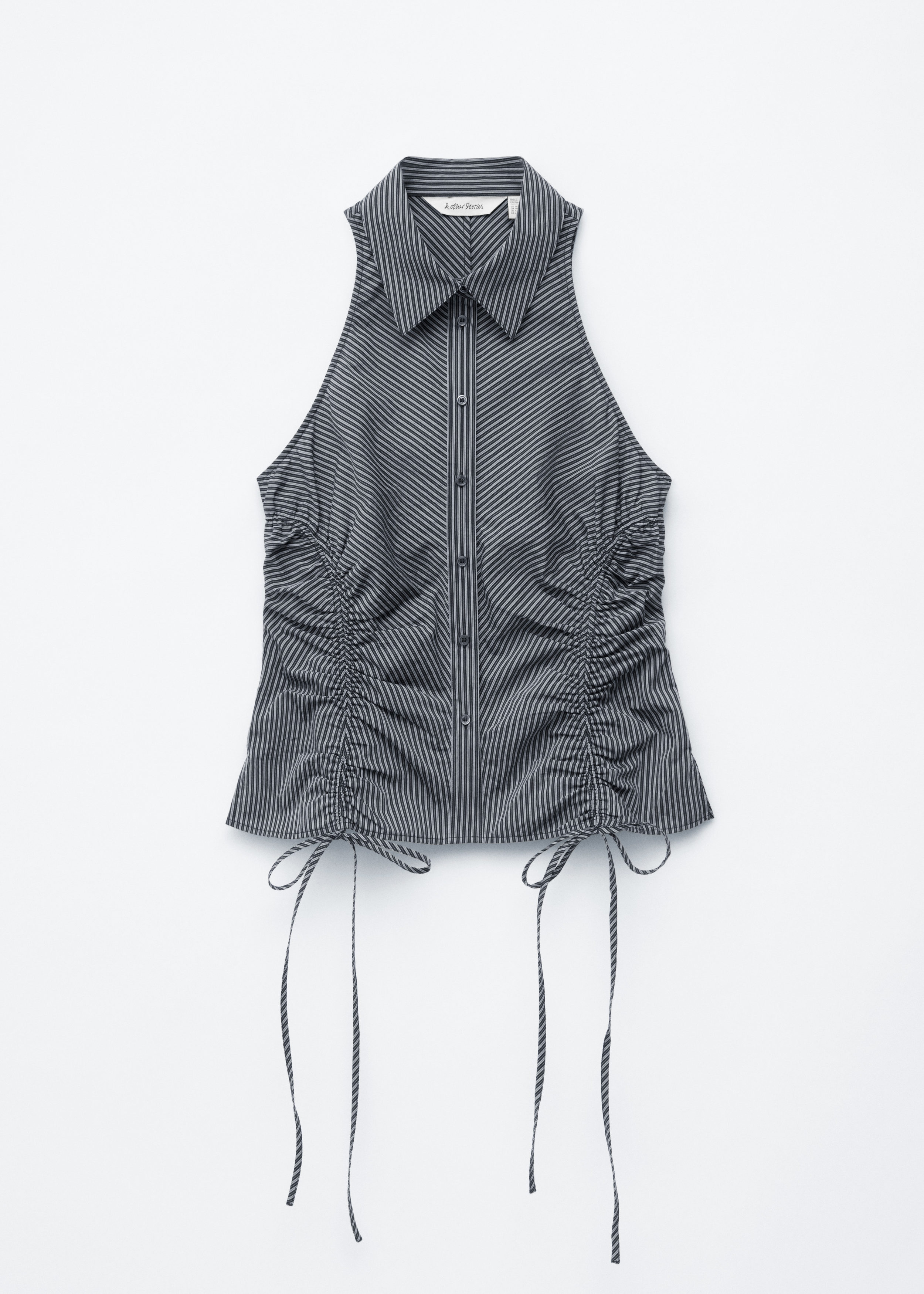 & Other Stories SLEEVELESS DRAWSTRING TOP