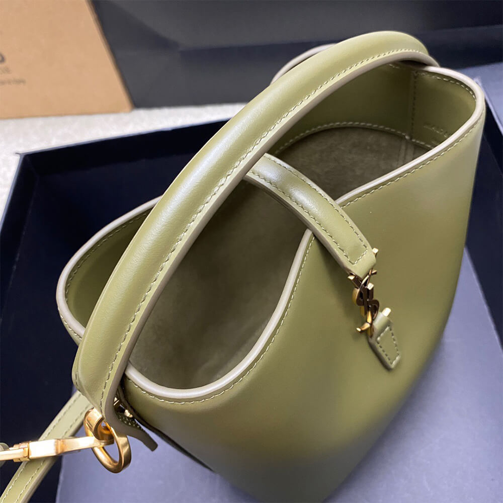 YSL LE 37 mini in shiny leather - Top Club