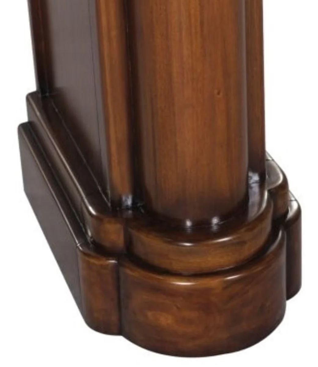 Luxury mahogany coat stand brown 35 x 52 x H. 192 cm - Hotel & Restaurant Furniture Vintage Coat Rack
