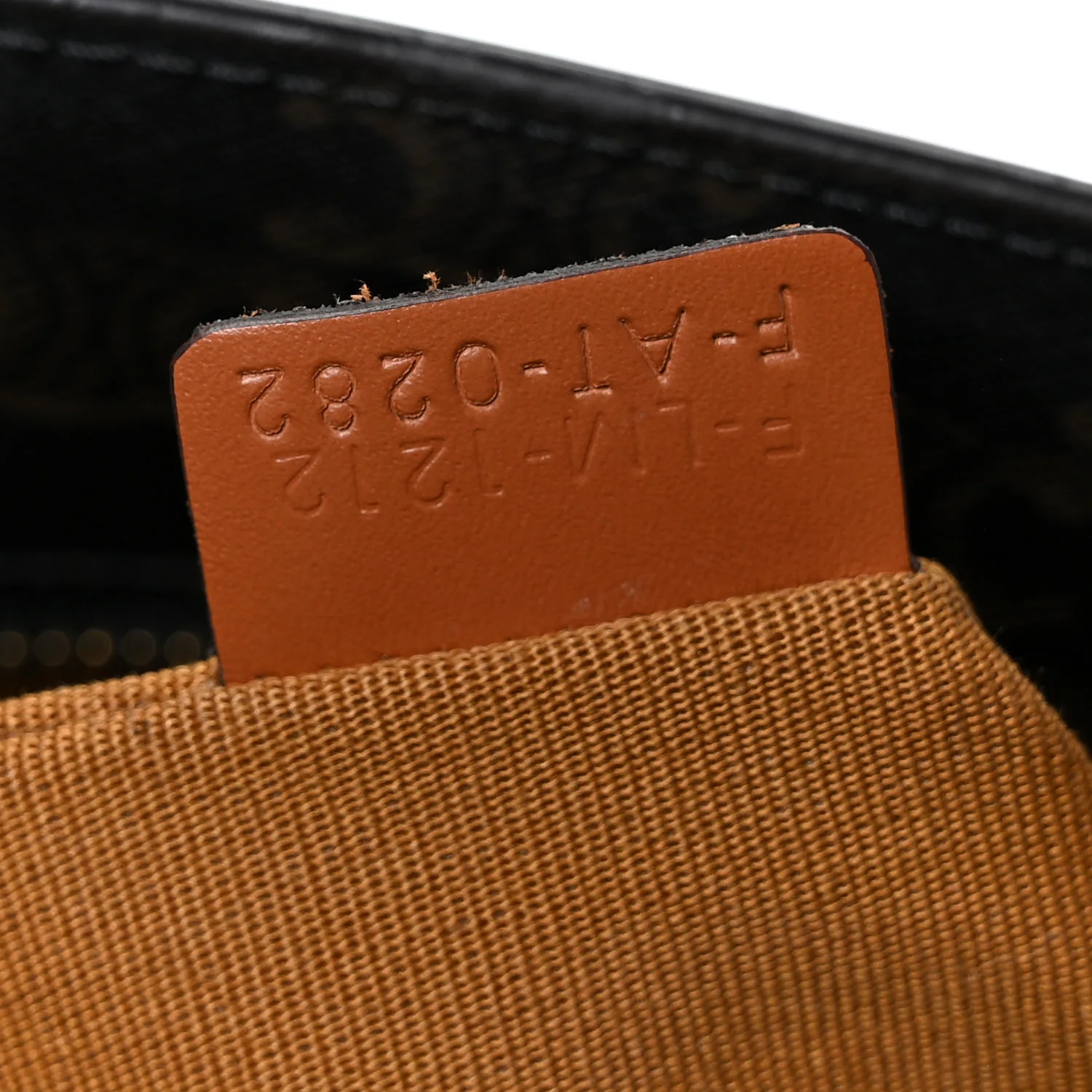 Triomphe Canvas Calfskin Small Vertical Cabas Tan - Top Club