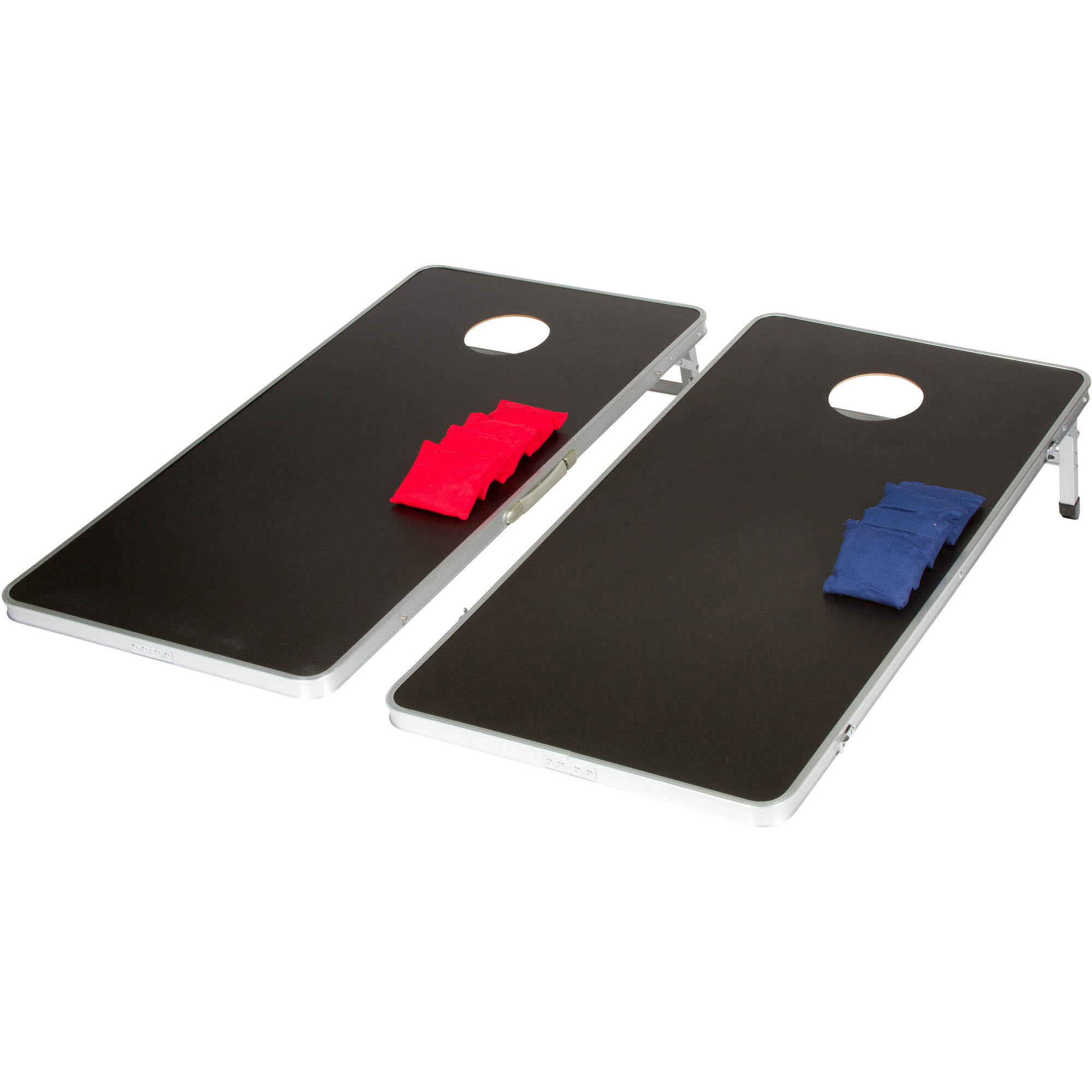 Portable Regulation Size Bean Bag and Corn Hole Toss Set, Lightweight