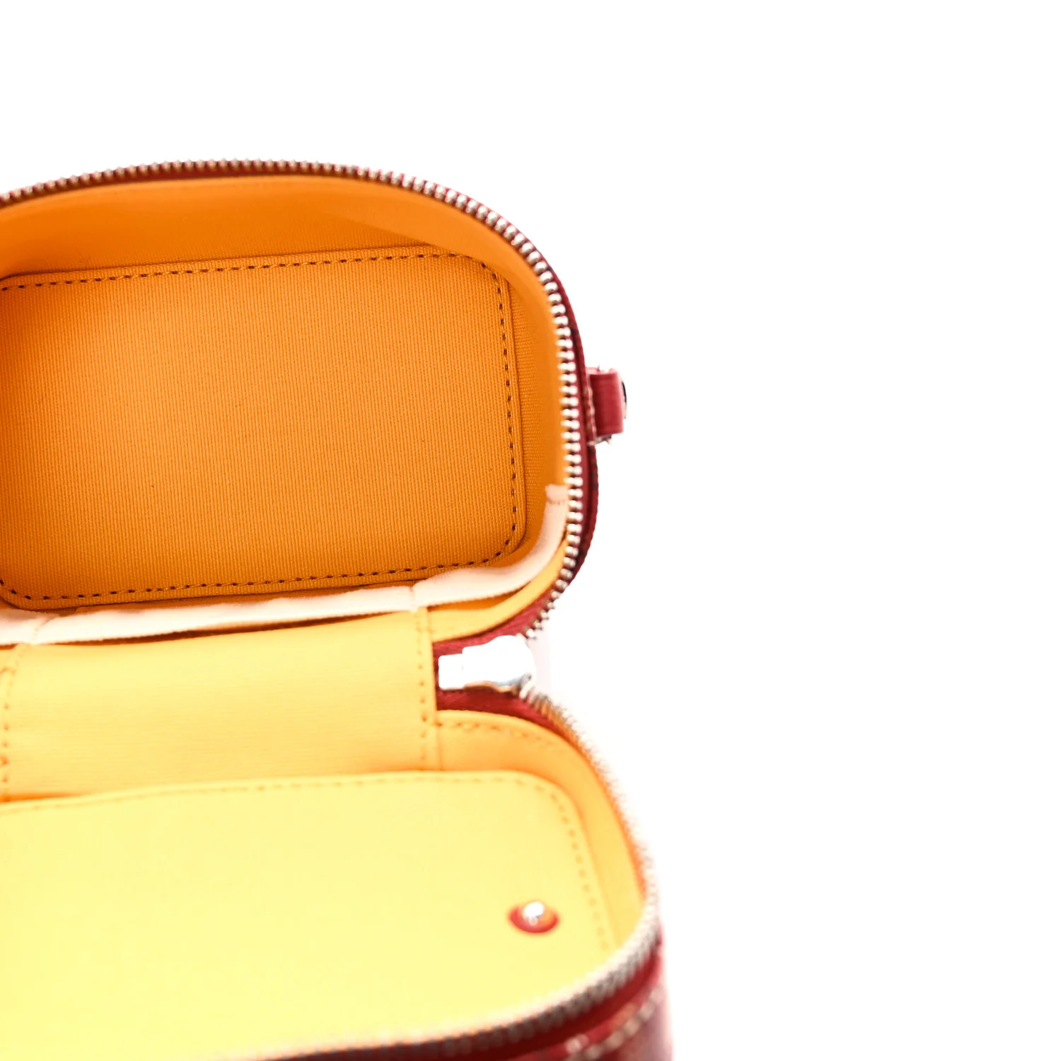 Goyardine Muse Nano Vanity Case Red - Top Club