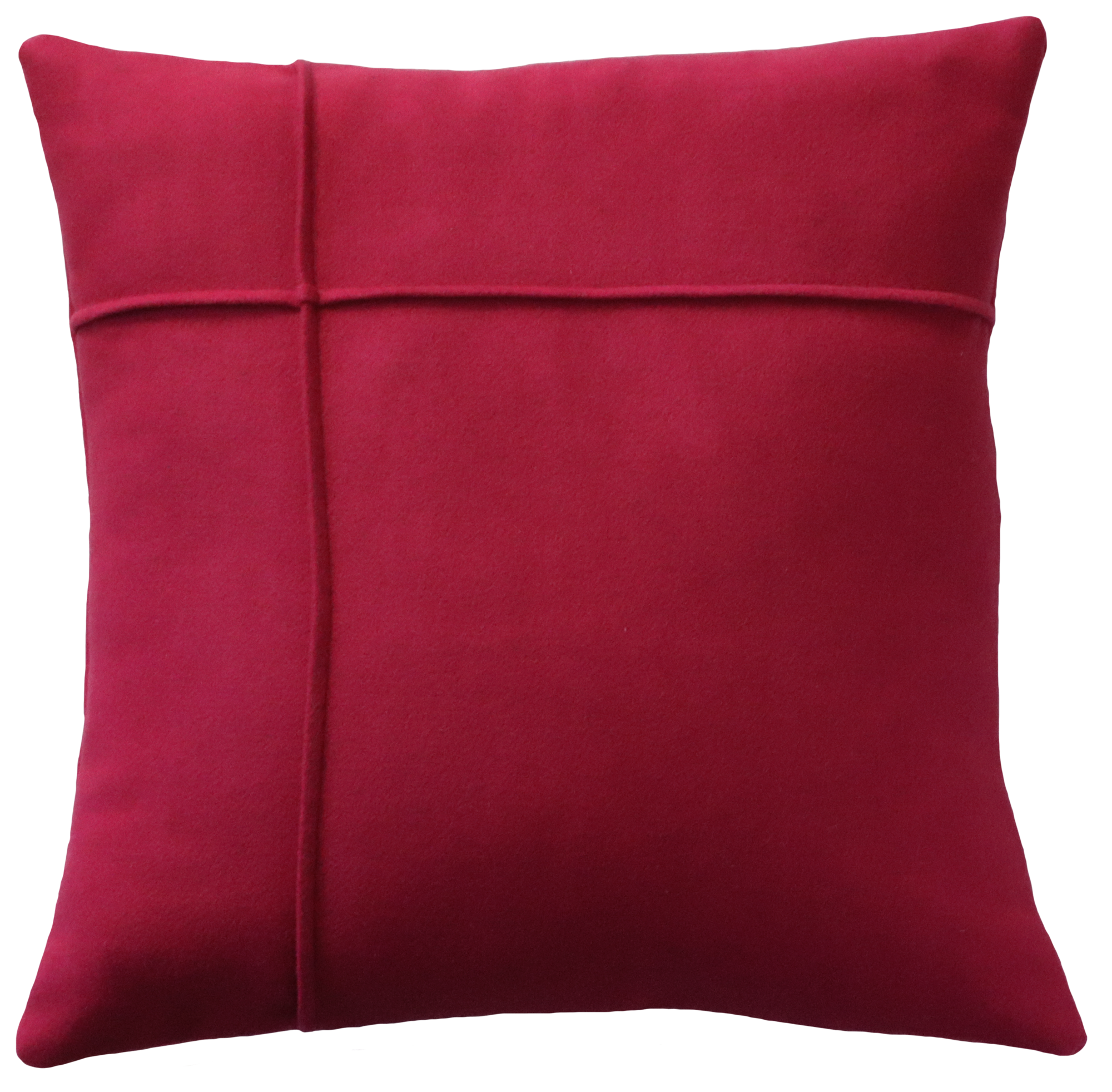 Kussen ruit fuchsia 47x47cm