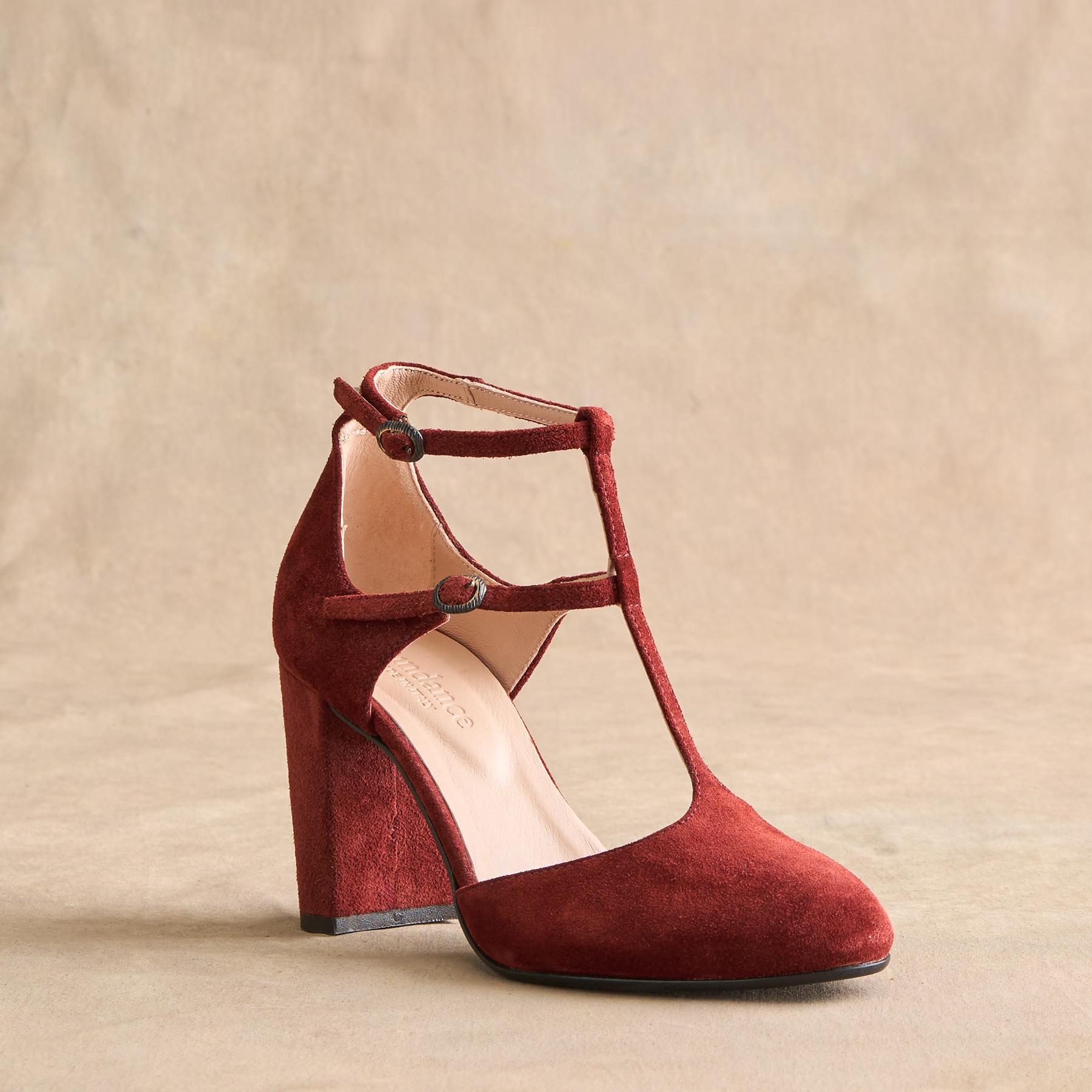Tatiana T-Strap Heels - Sundance Living