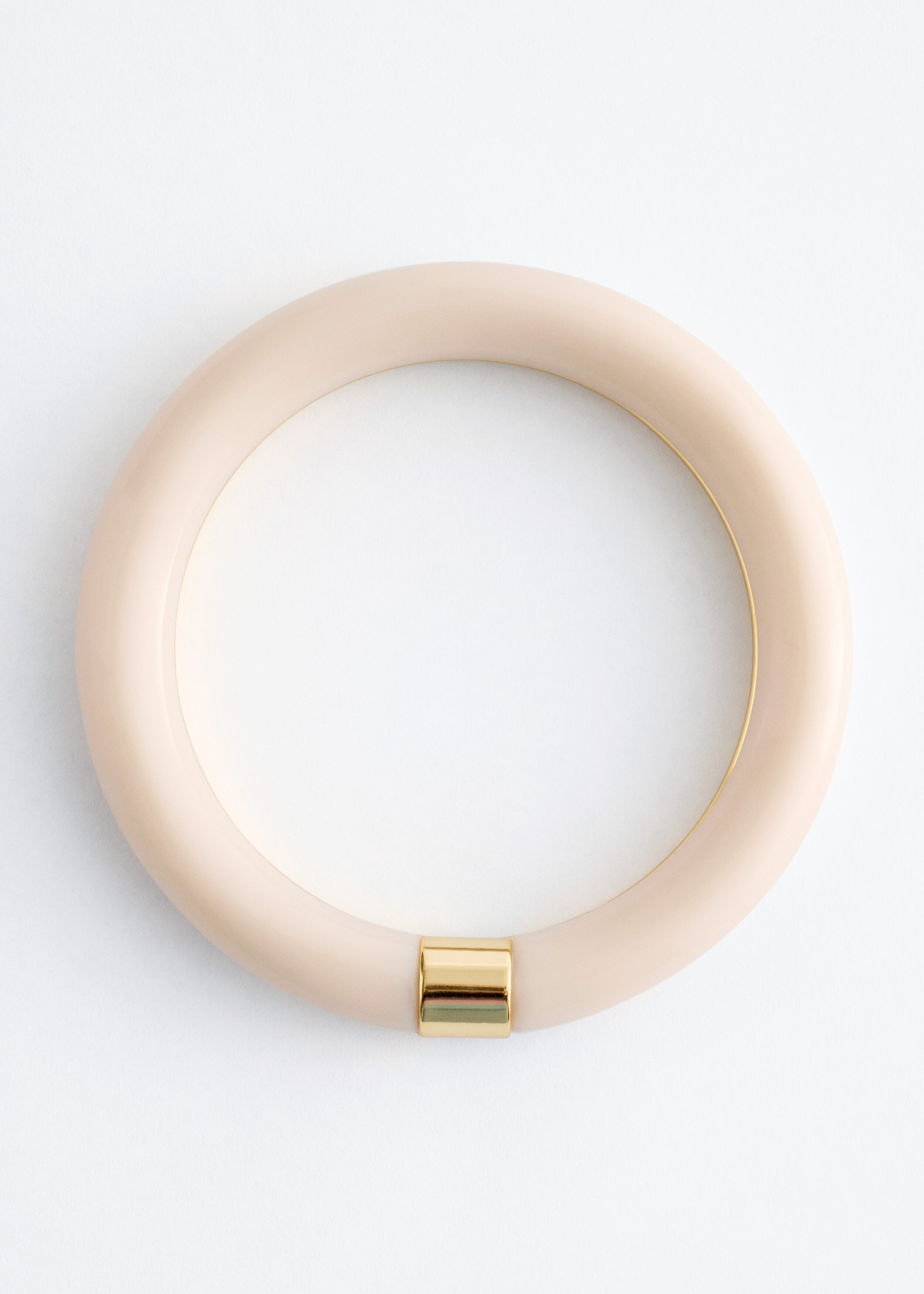 & Other Stories CONTRAST METAL RESIN BANGLE