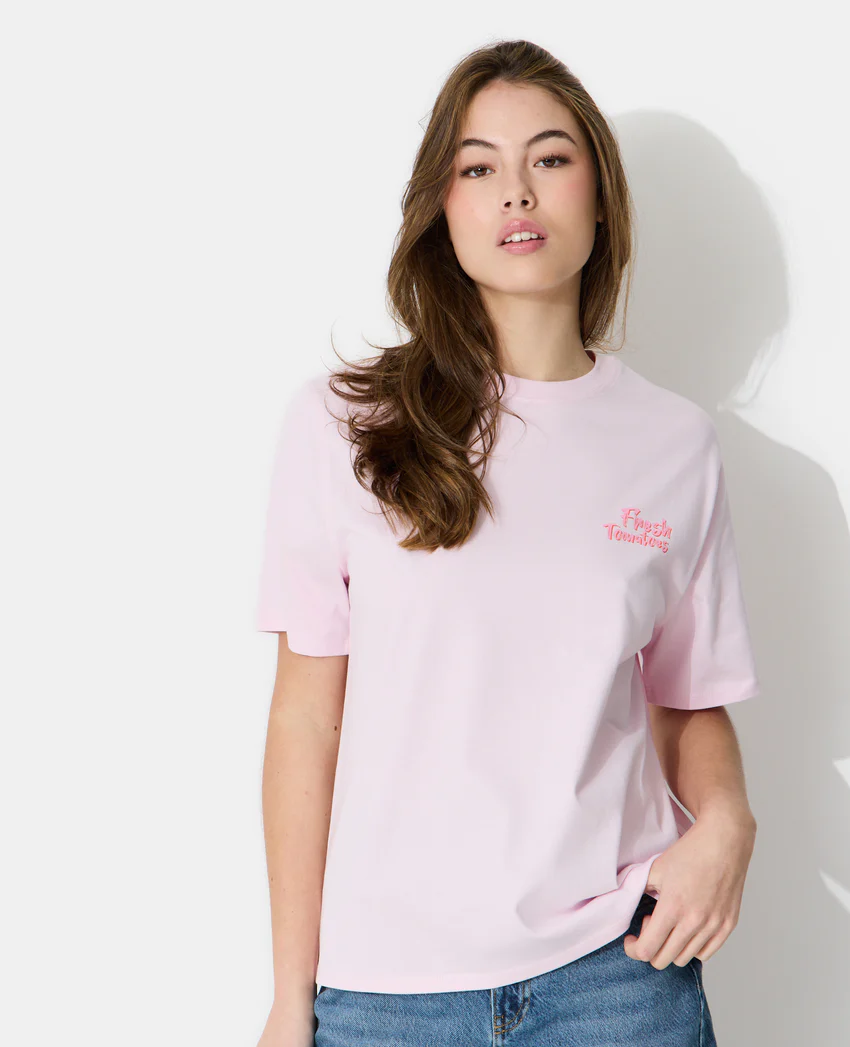 Pimkie T-shirt oversize avec print devant et dos