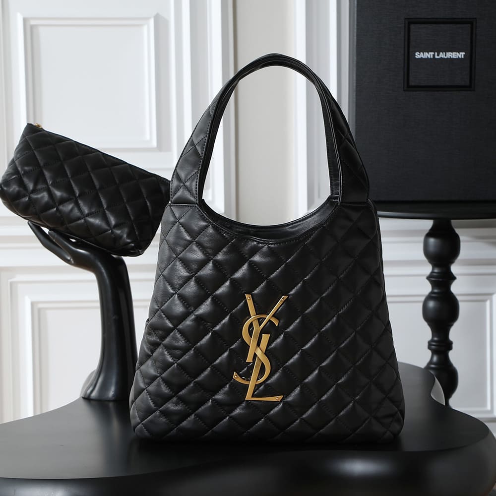 YSL ICARE Medium in quilted nappa - Top Club