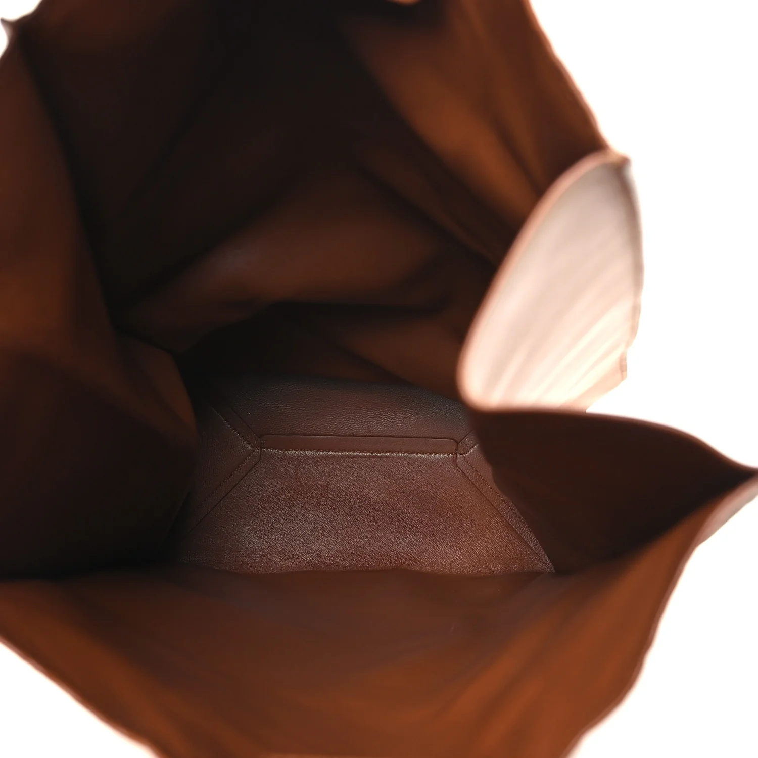 Calfskin Monogram Deli Paper Bag Vintage Beige - Top Club