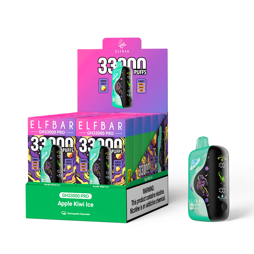 ELFBAR GH33000 PRO Rechargeable Disposable Vape (All Flavours)