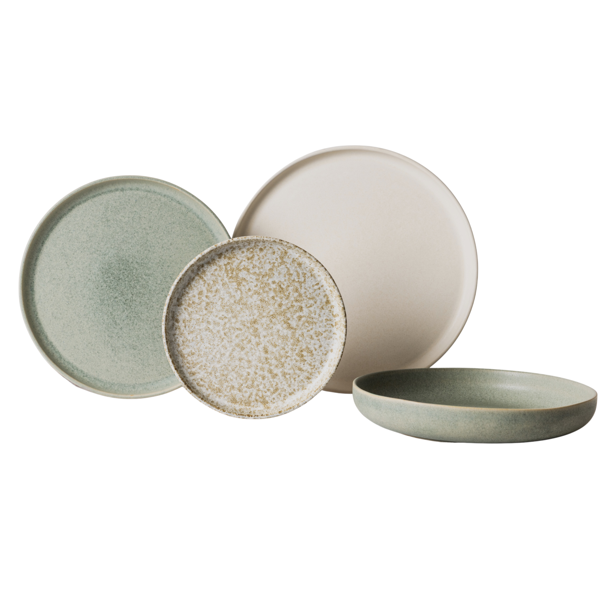 Serviesset Ocean Breeze & Broken Shells - 2 personen