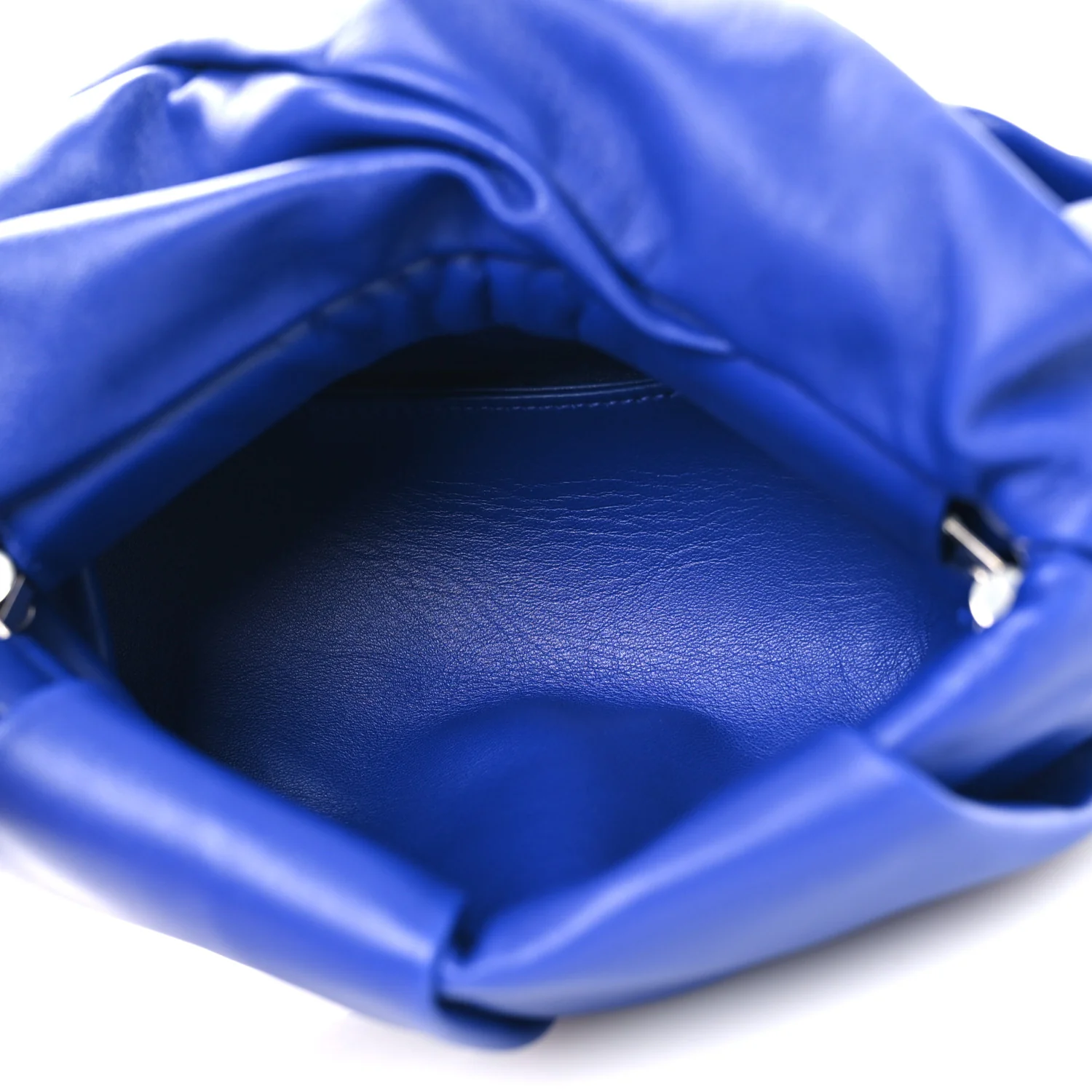 Smooth Calfskin Rose Clutch Knight - Top Club