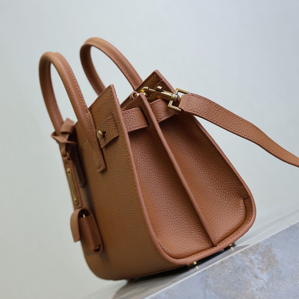 YSL SAC DE JOUR IN SMOOTH LEATHER   NANO(HIGH-END GRADE) - Top Club