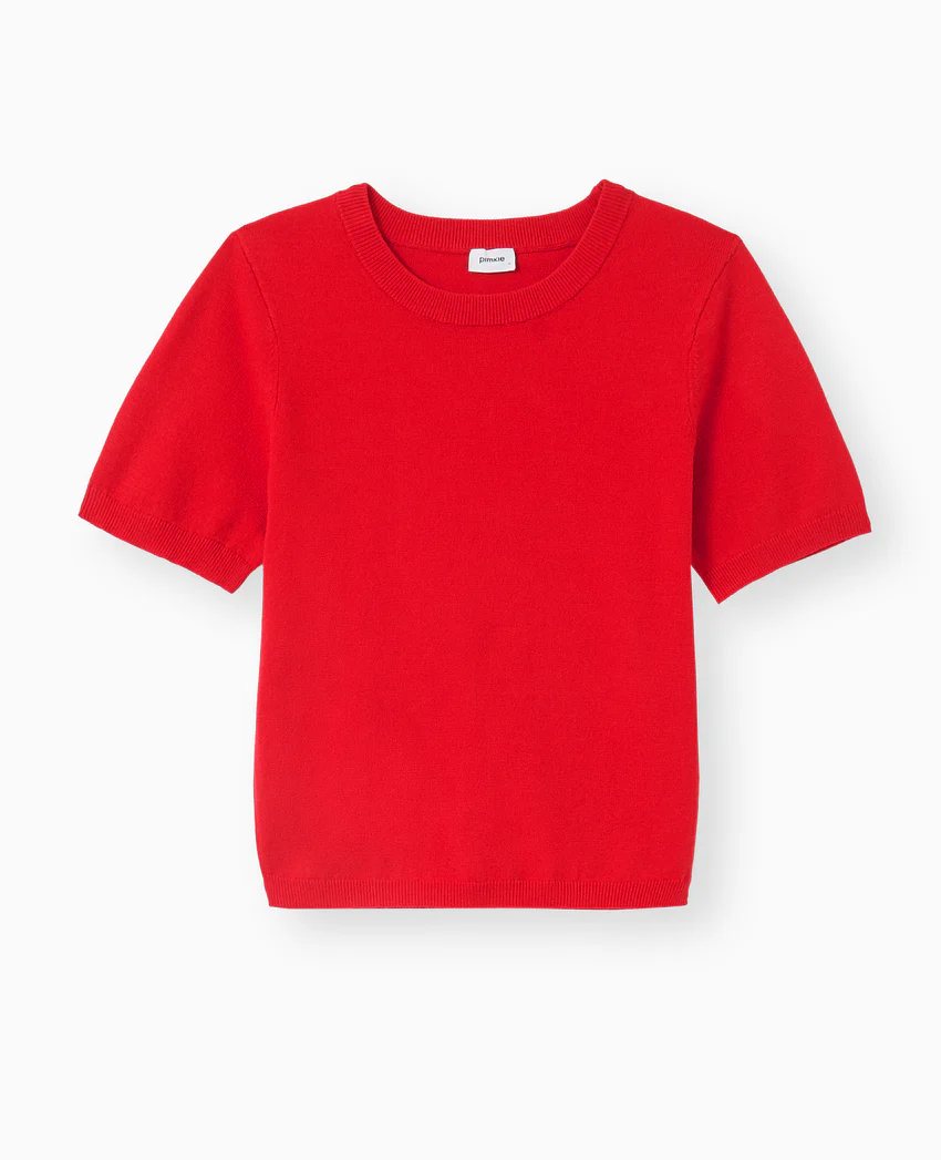 Pimkie Pull manches courtes en maille fine