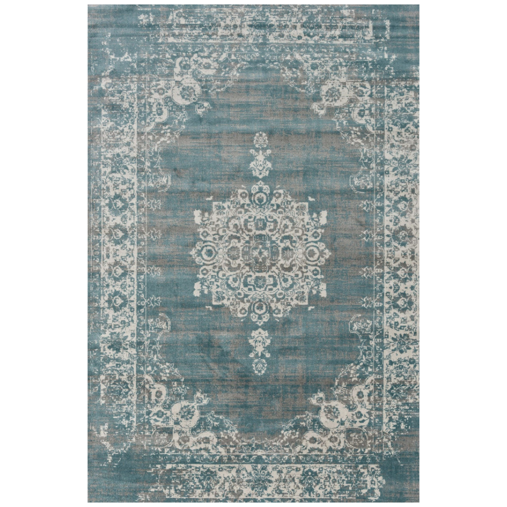 Vloerkleed Grey Blue 133x200 cm