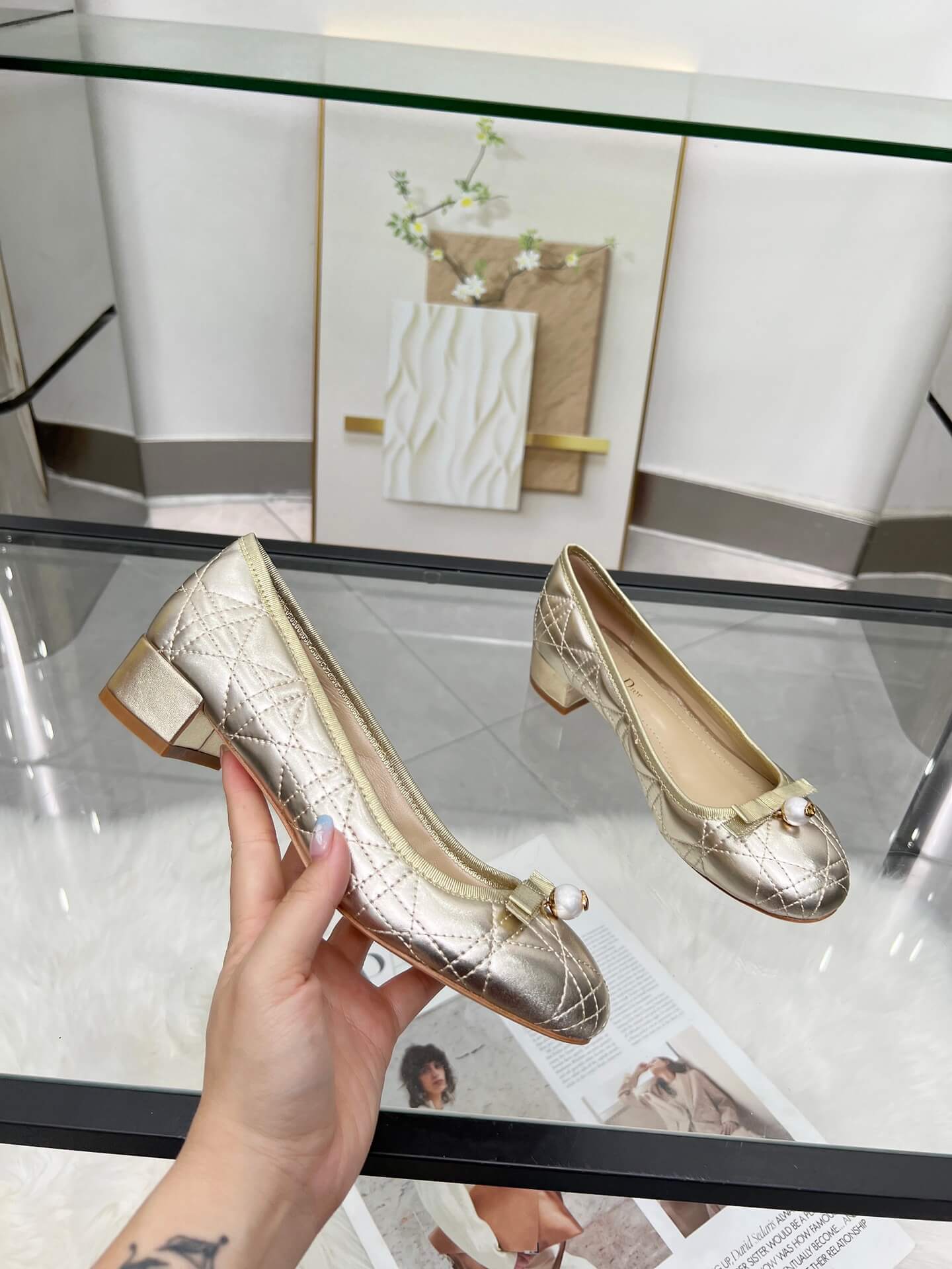 Dior Ballet Pump - Top Club
