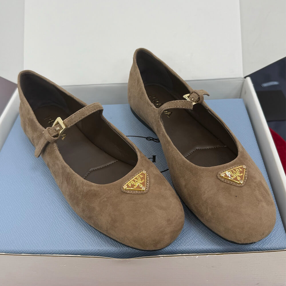 PRADA Suede ballerinas - Top Club