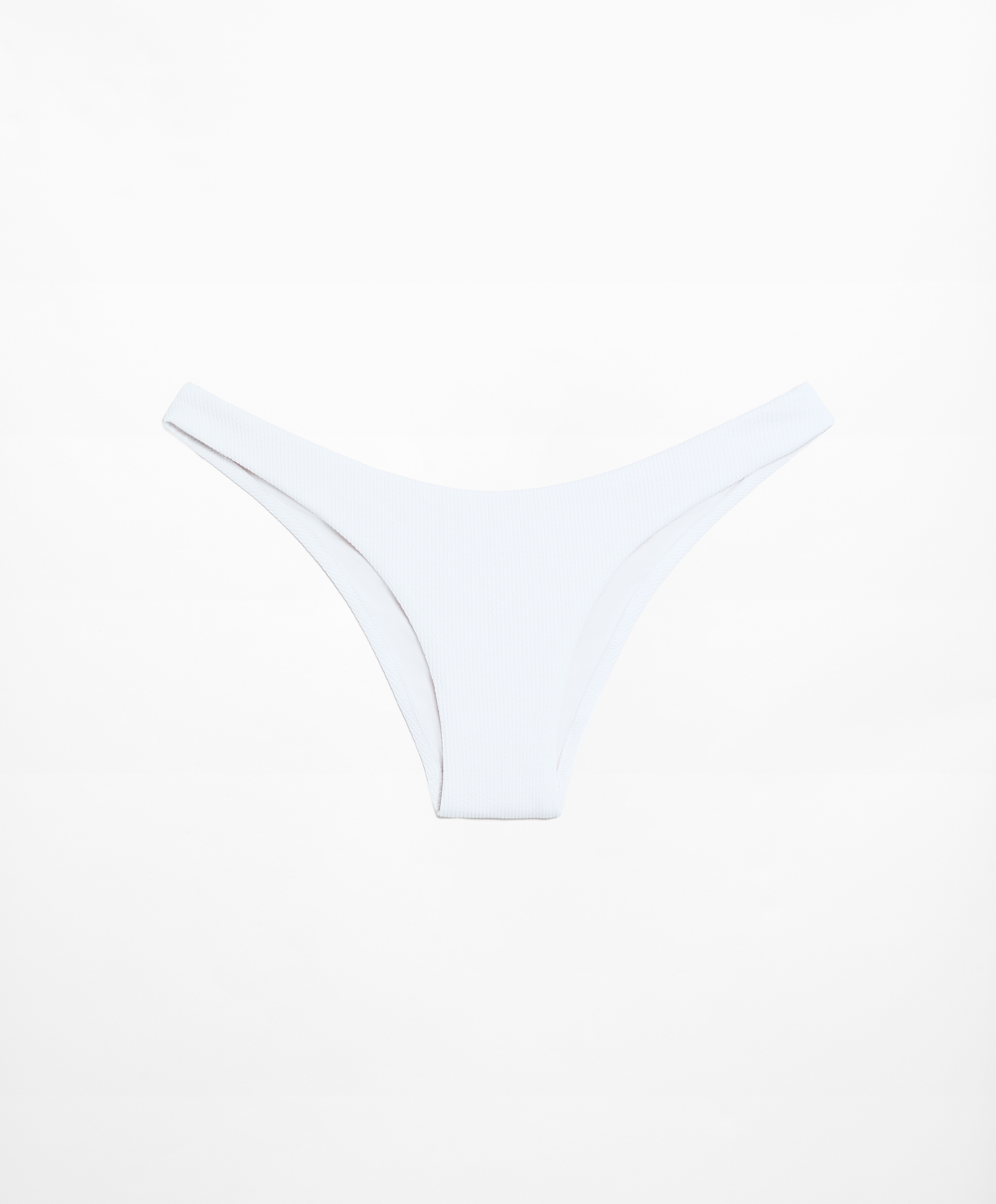 OYSHO Medium-coverage U-cut rib bikini briefs