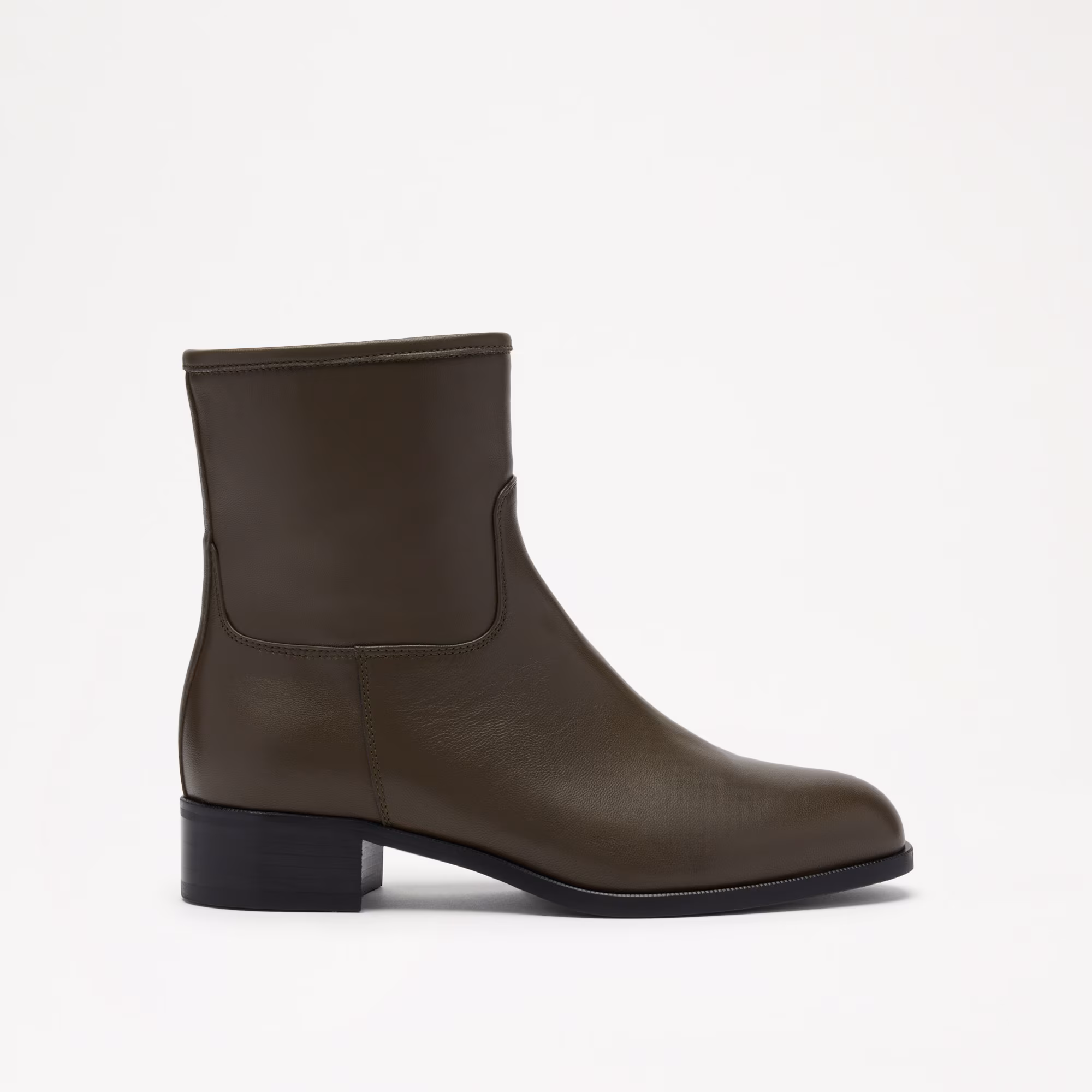 EdenhallSide Zip Heeled Ankle Boot