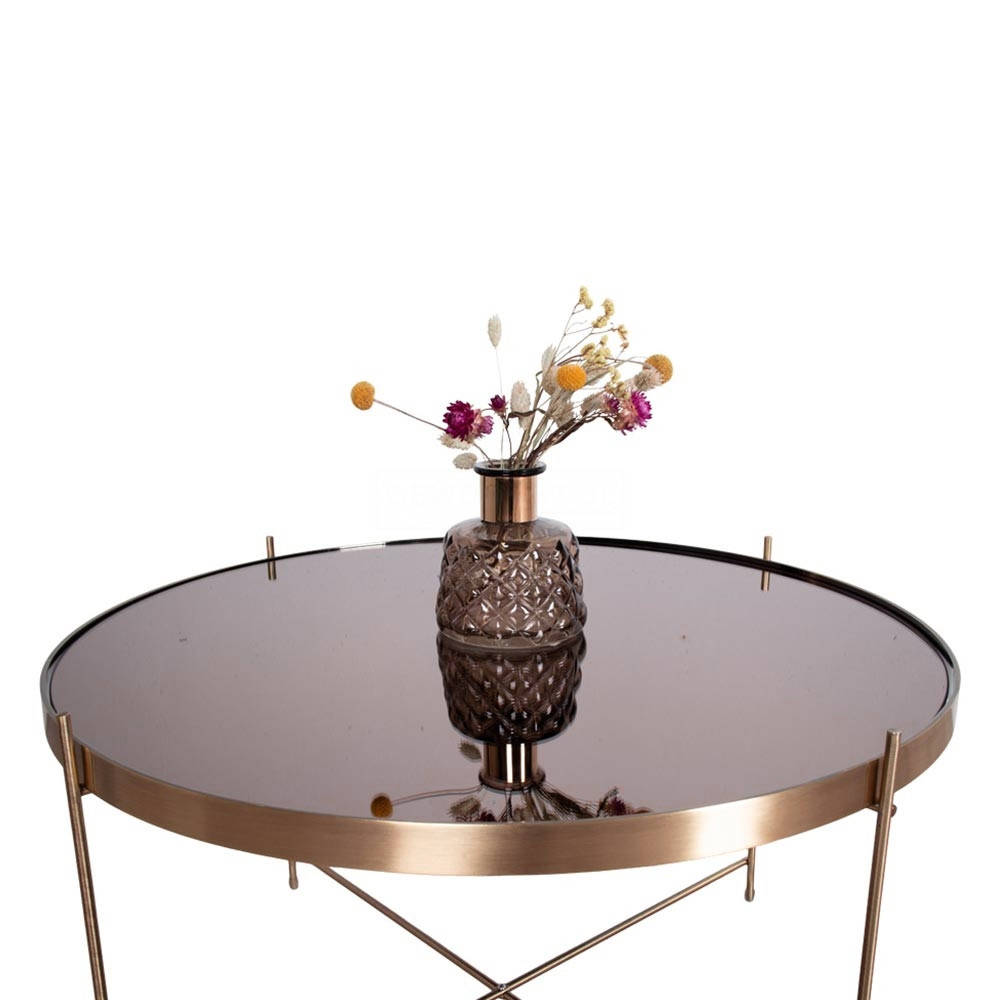 Salontafel Liliana Ø70 cm Brons