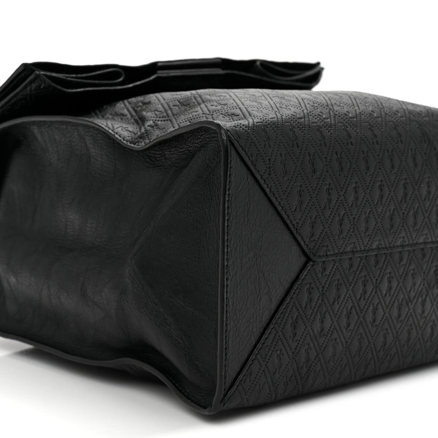 Calfskin Monogram Deli Paper Bag  Vintage Black - Top Club