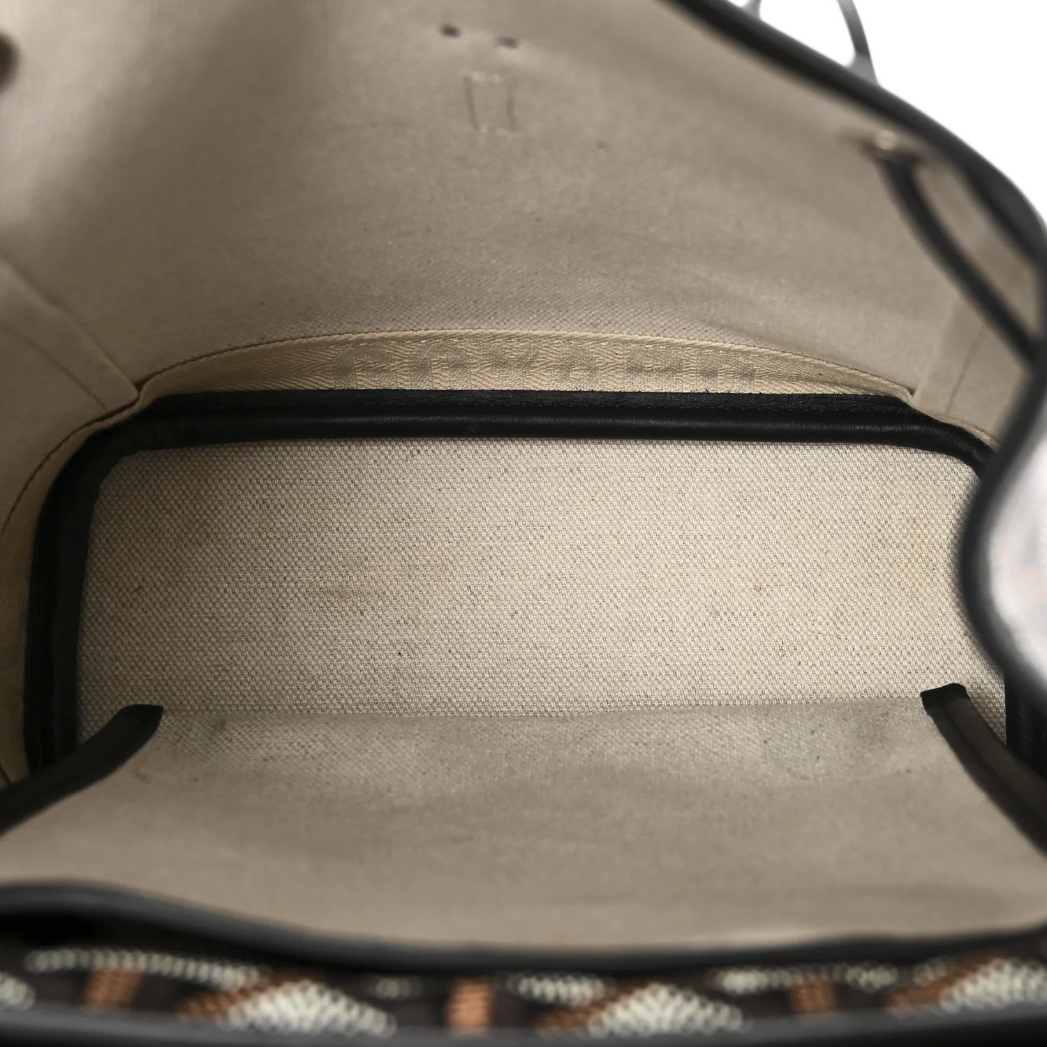 Goyardine Calfskin Mini Alpin Backpack Black - Top Club