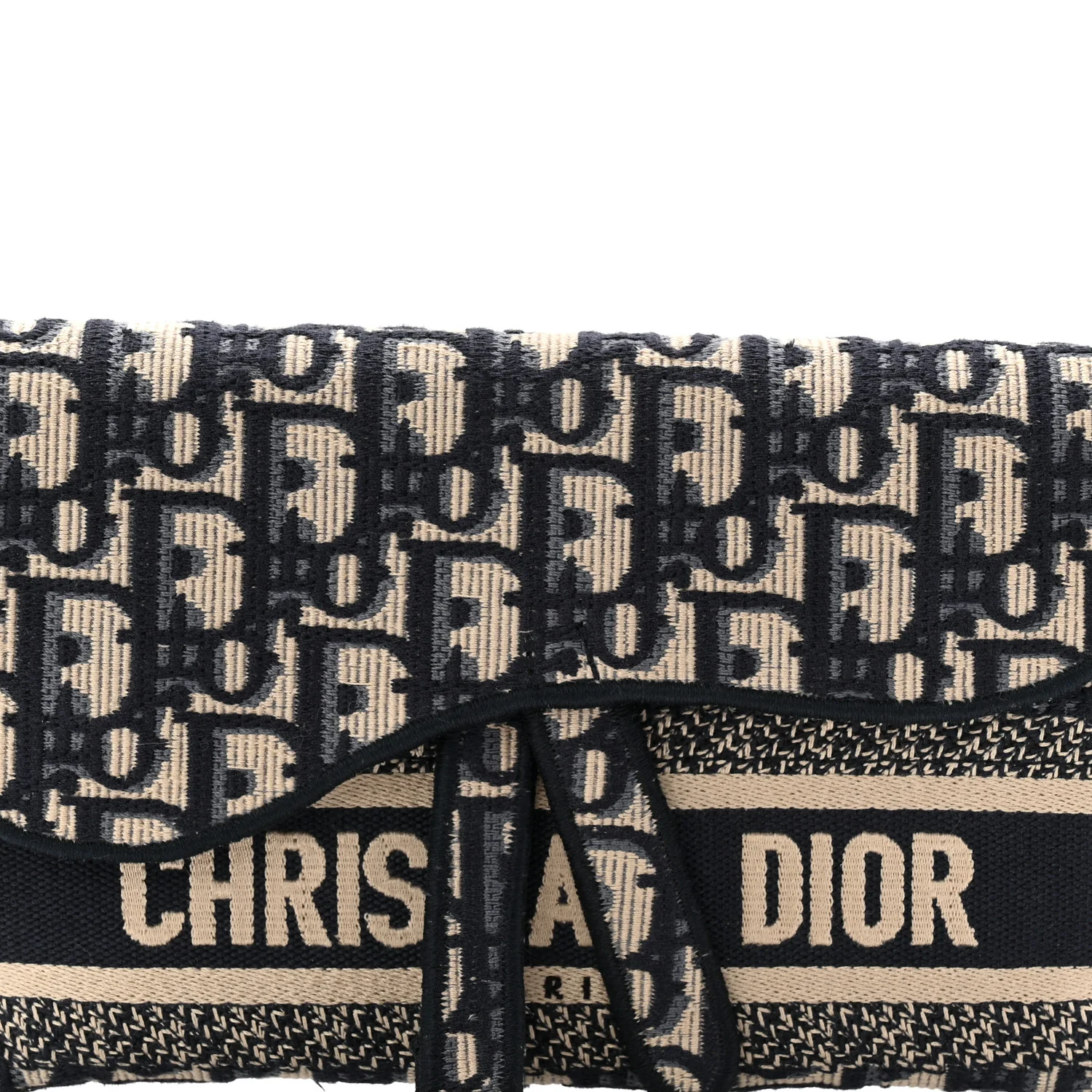 Oblique Slim Saddle Pouch Blue - Top Club