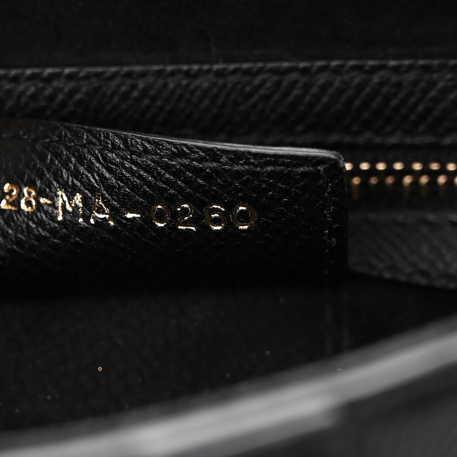 Grained Calfskin Saddle Bag Black - Top Club