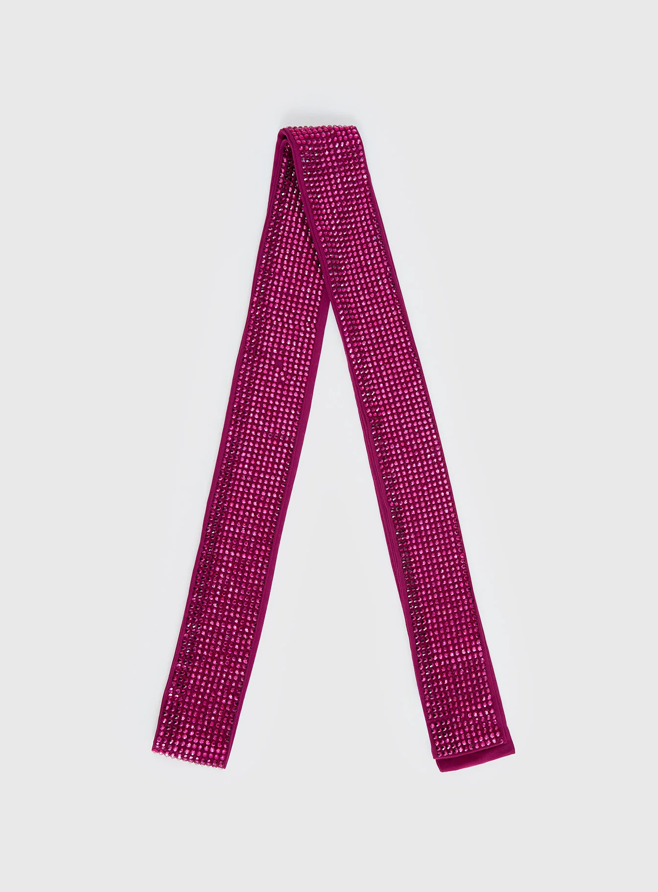 Sugarberry Skinny Scarf Pink Metallic