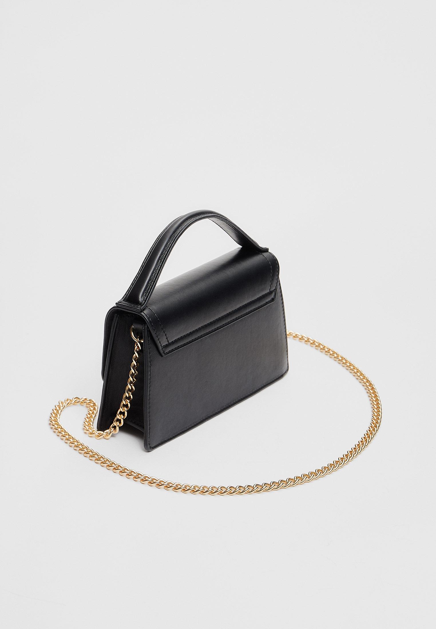 DOUBLE-HANDLE CROSSBODY BAG